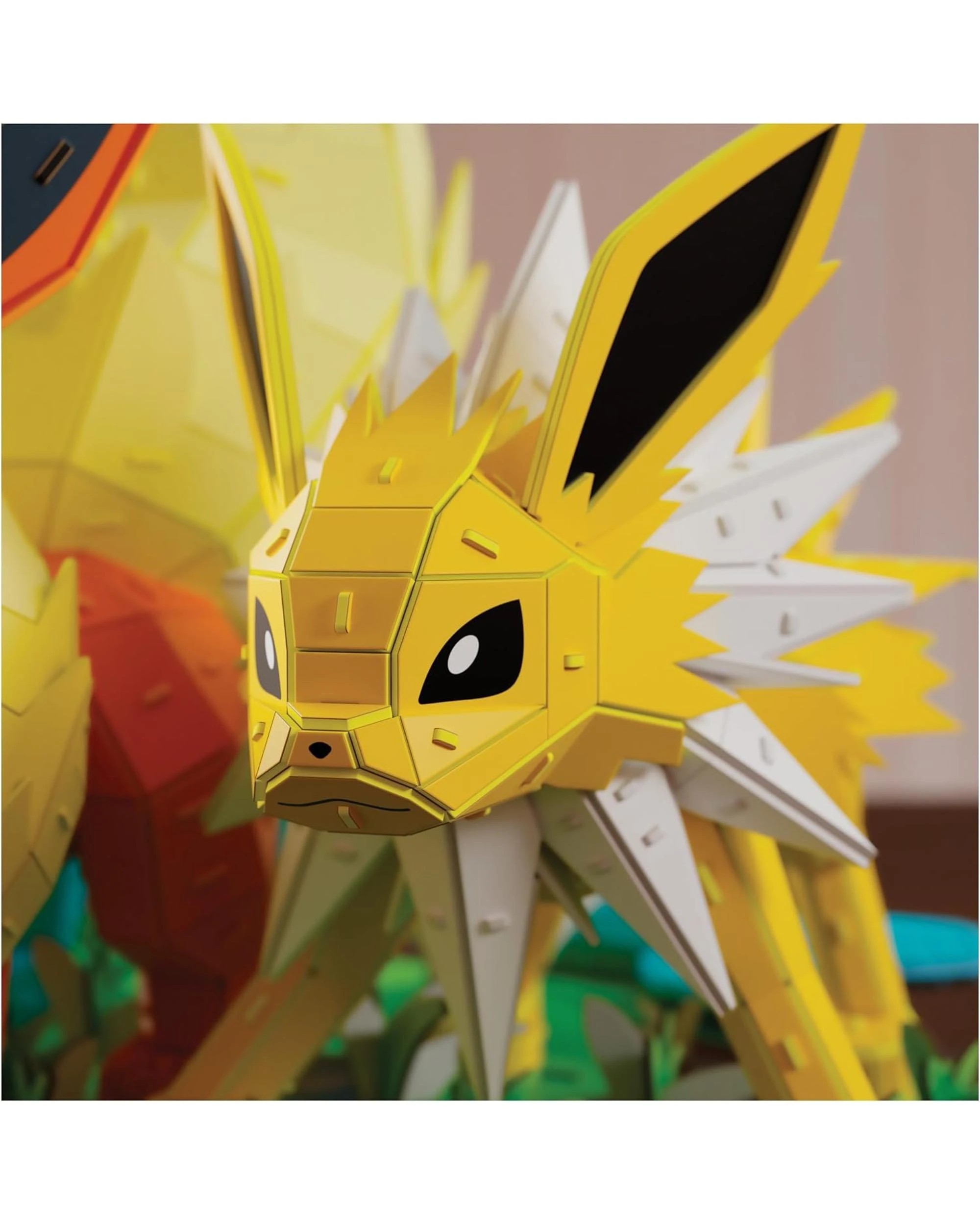 7 4D Build Pokemon Vaporeon/Jolteon/Flareon Model Kit, 7 of 9