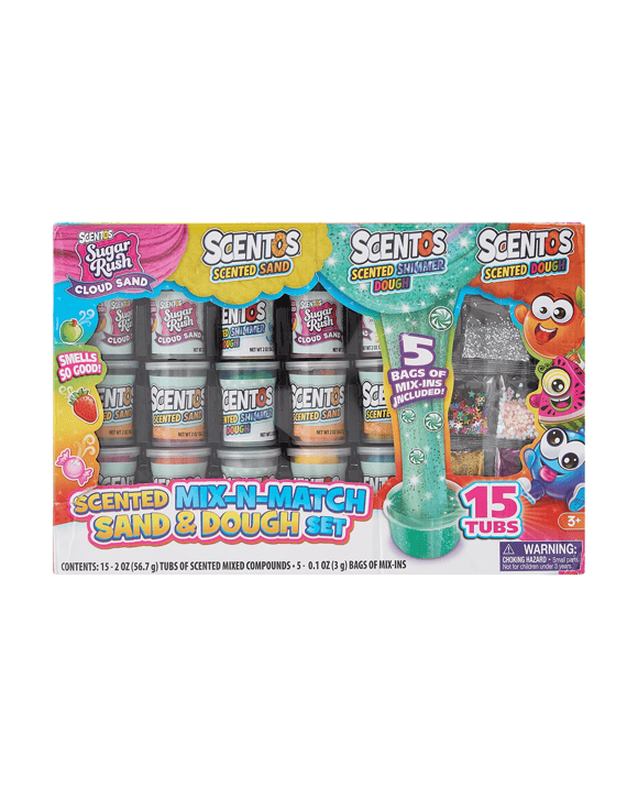 Scentos Scented Mix-N-Match Sand & Dough Set