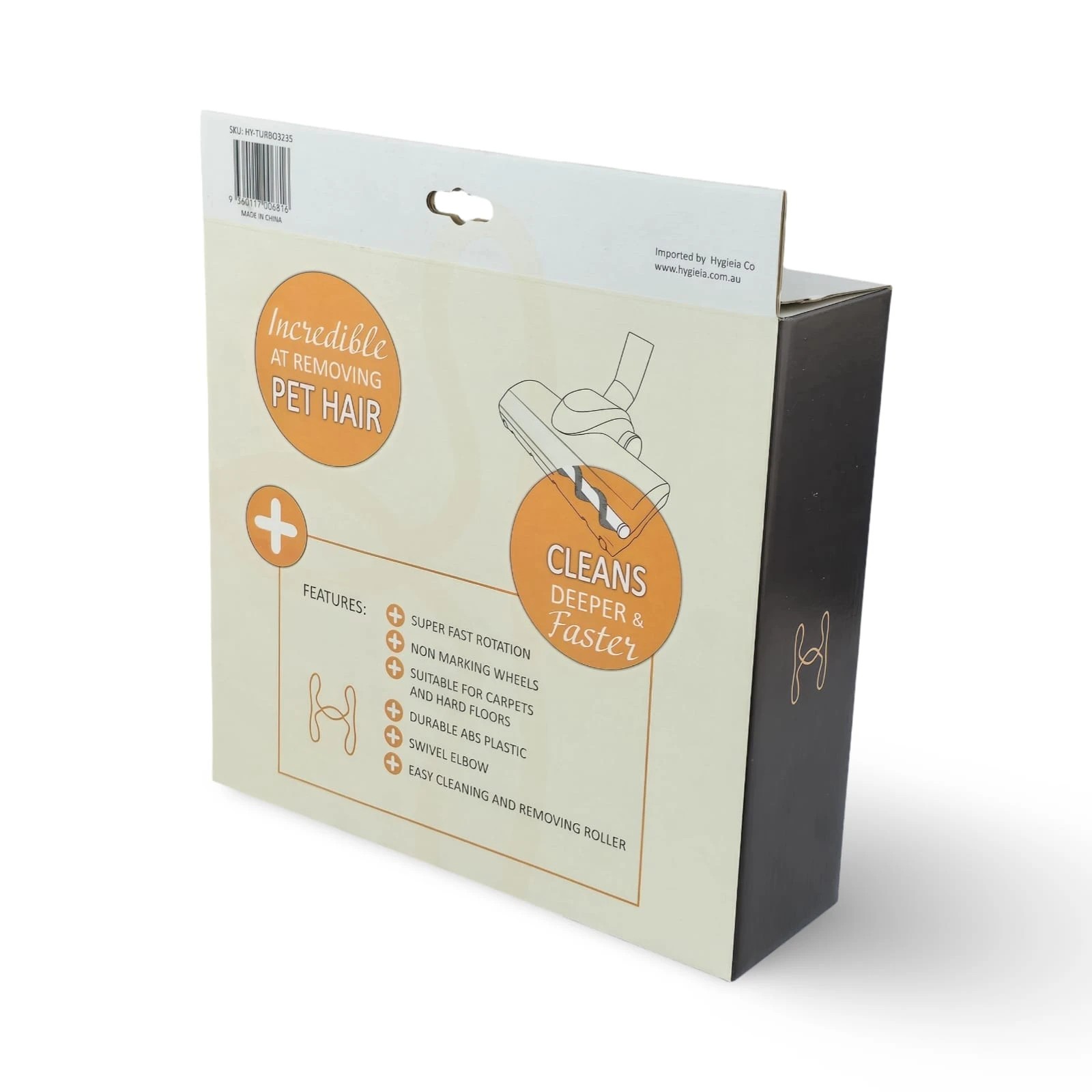 5 Hygieia Turbo Head Whirlwind Universal For Vacuum Cleaners (32mm & 35mm) - Charcoal, 5 of 5