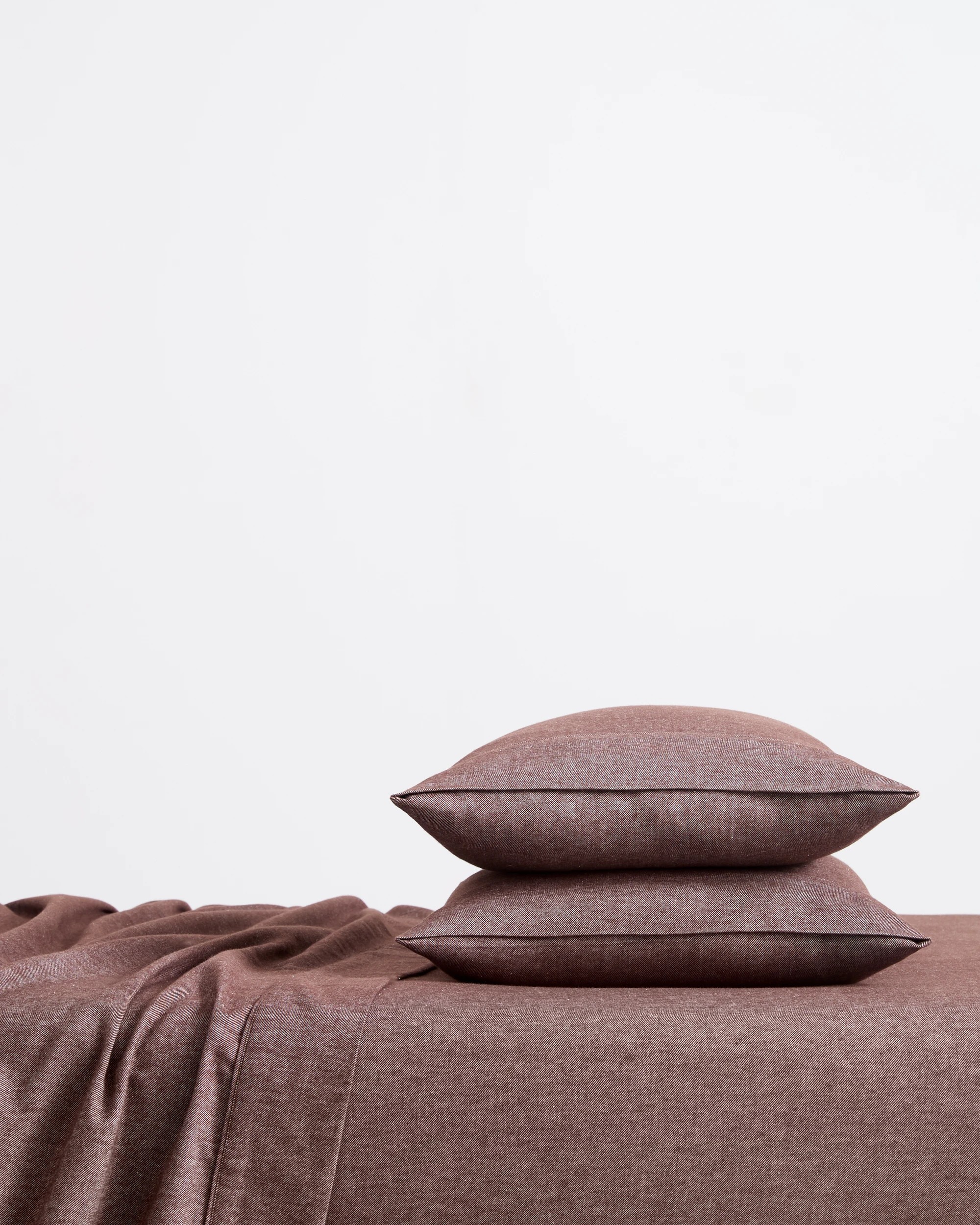 1 Target Kai Flannelette Sheet Set - Double Bed - Brown, 1 of 4