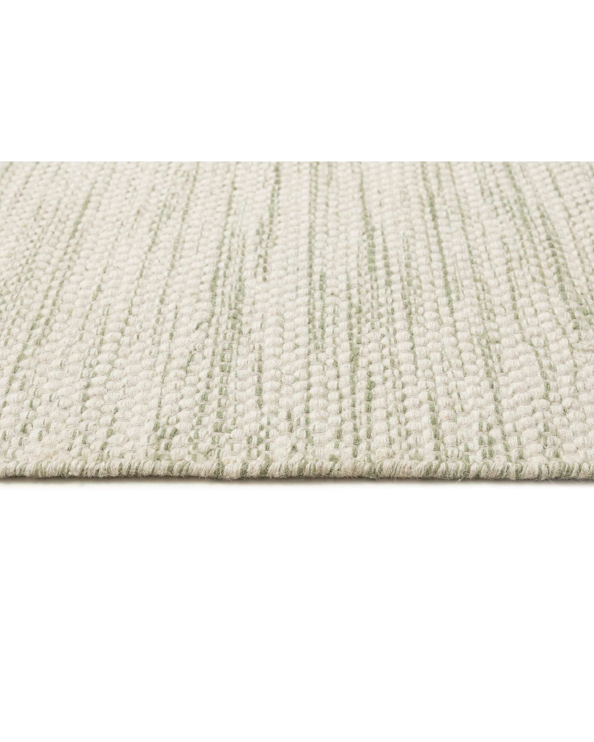 6 Loopsie Opelika Mint Wool Flatweave Rug-400cm x 300cm - Green, 6 of 7