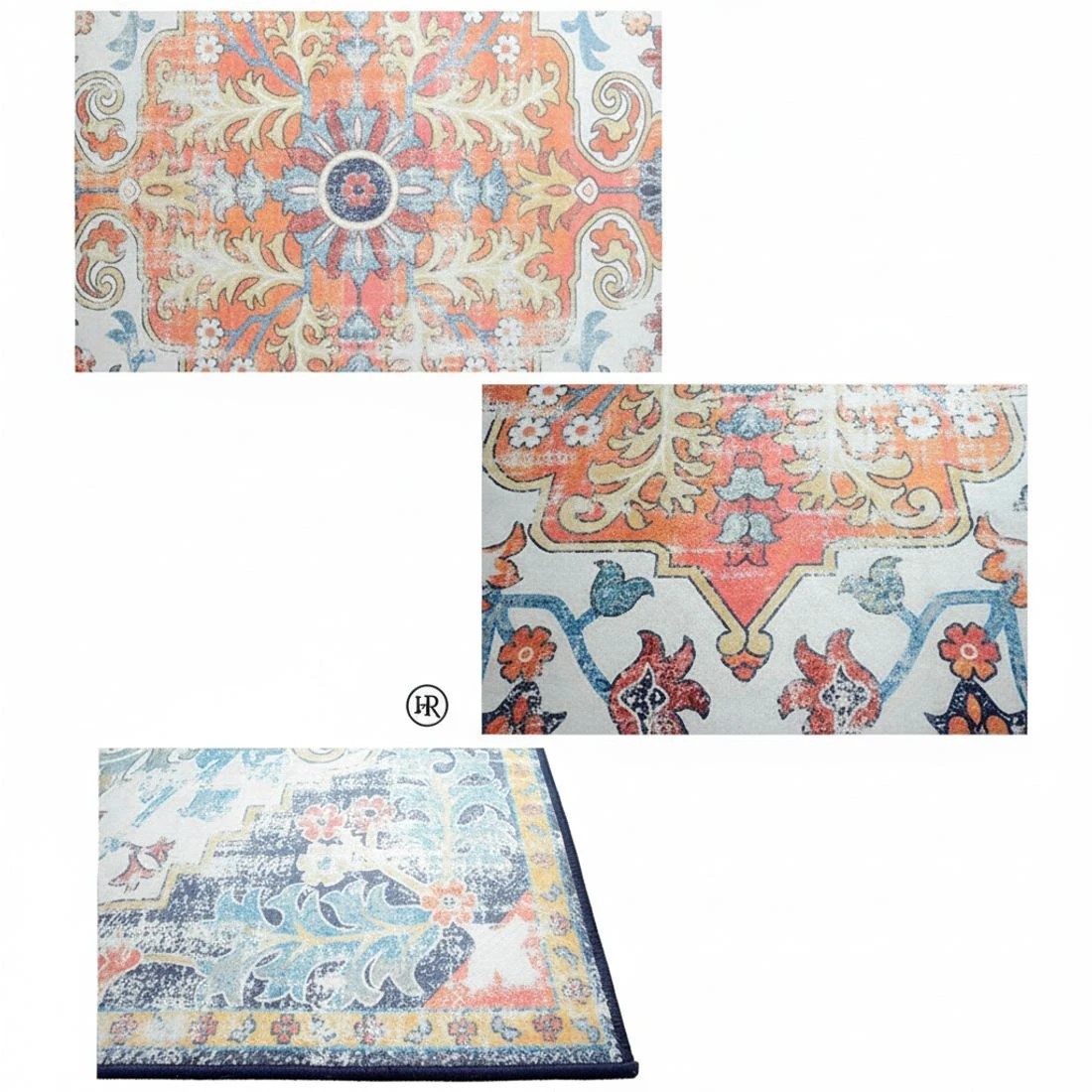 4 Artiss Floor Rug 160x230 Mat Carpet Short Pile - Multi, 4 of 6