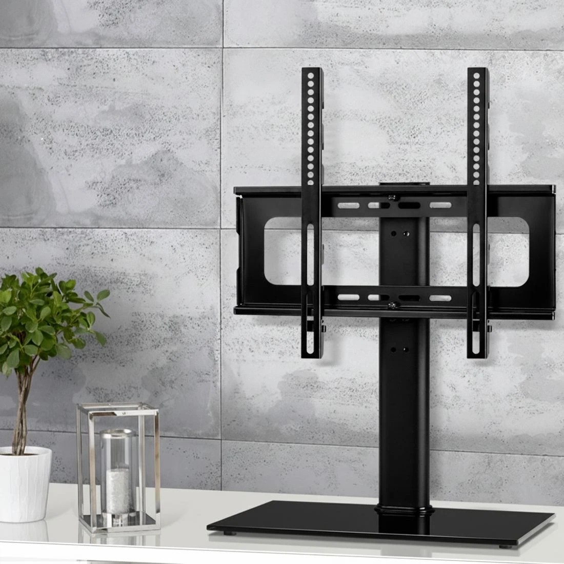 6 Artiss TV Stand Mount Bracket for 32"-55" - Black, 6 of 7