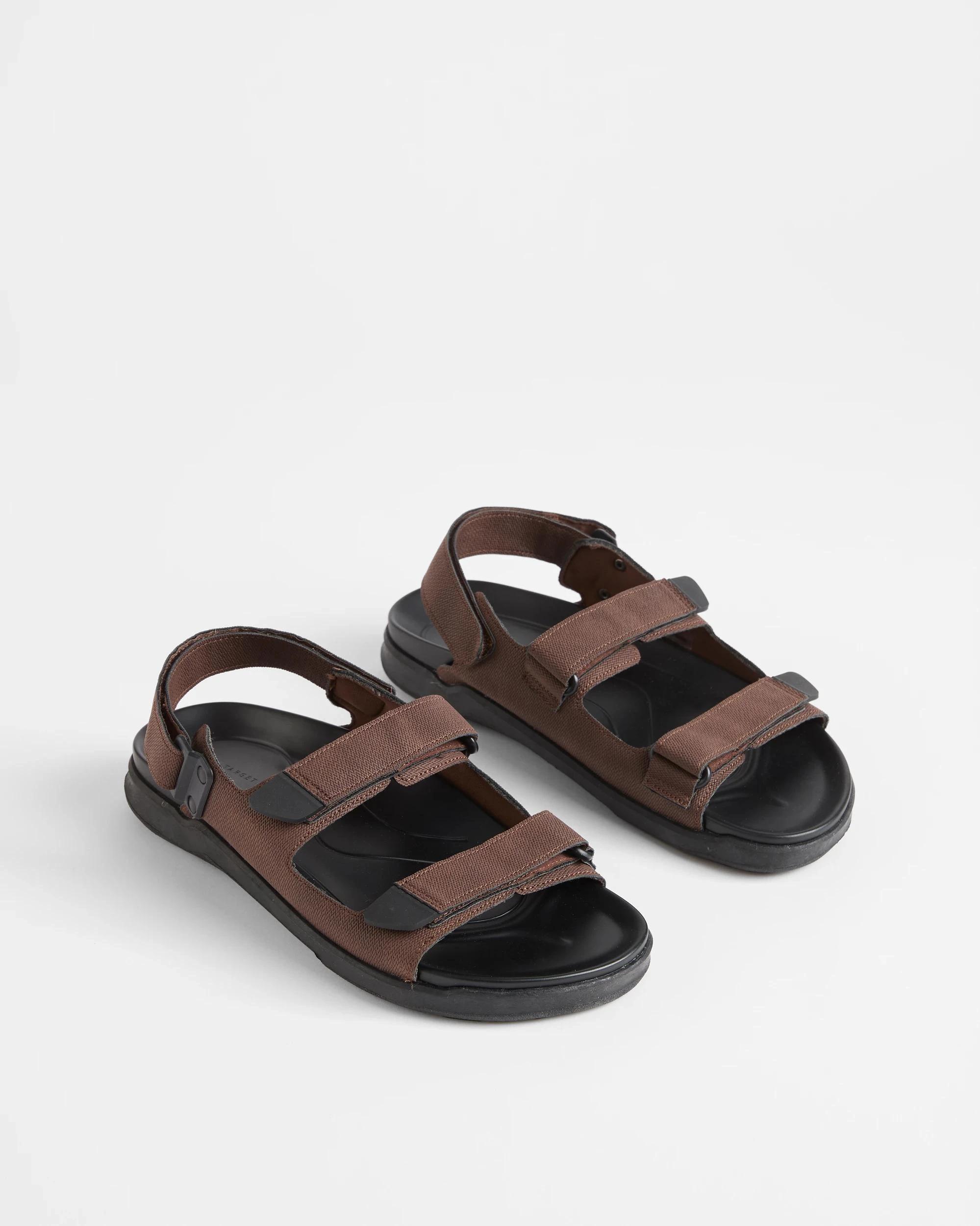2 Target Man Mens Comfort Sandal BROWN, 2 of 3