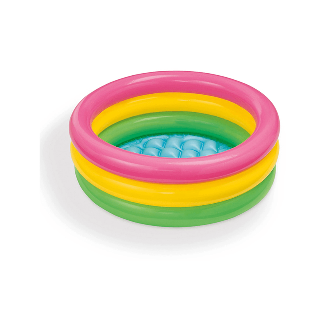 1 Intex Sunset Glow Baby Pool 1-3Y Inflatable Pool Kids Pool 24 Inch Soft Floor - Multi, 1 of 2