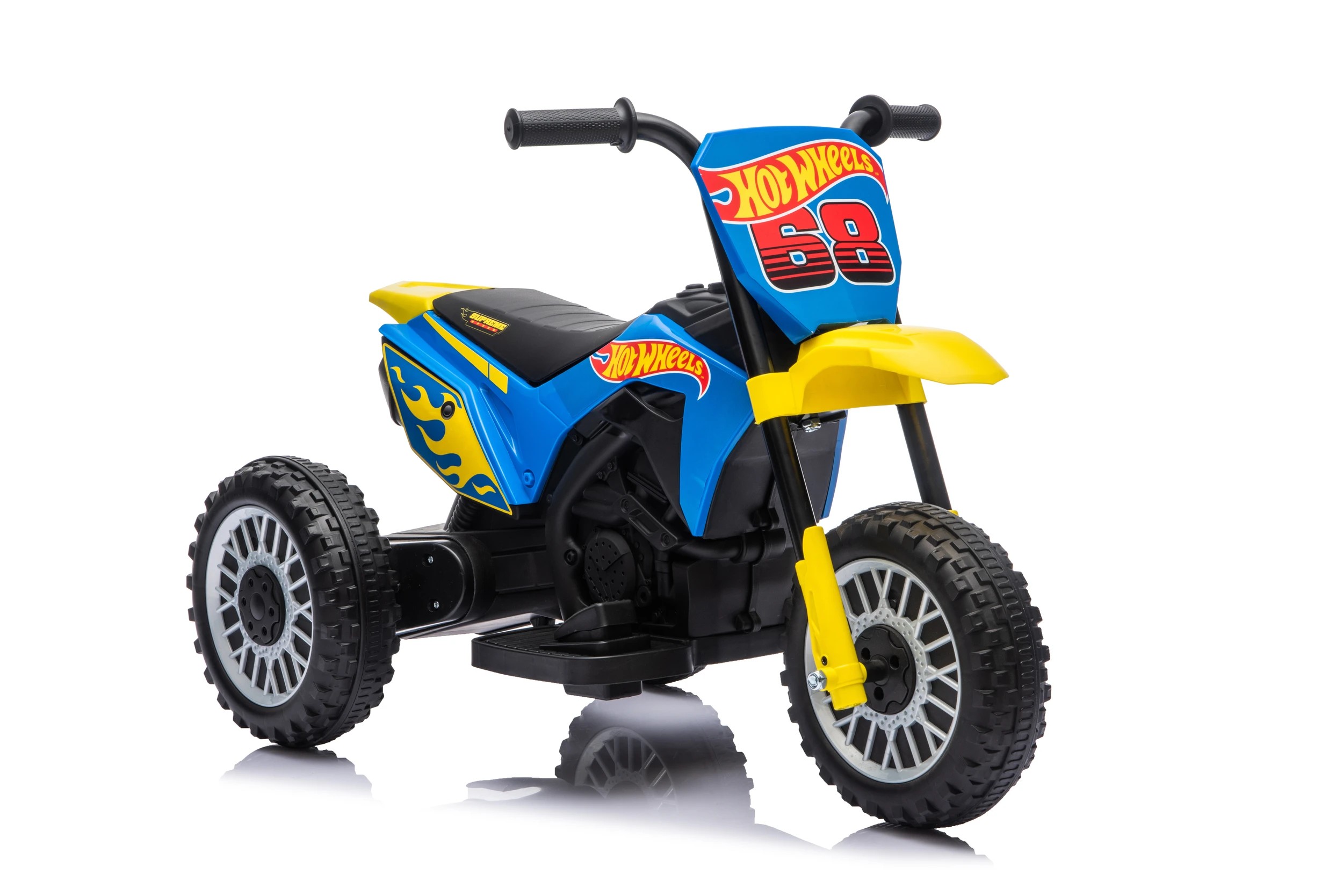 2 Hot Wheels Moto Cross 6V Ride On - Blue, 2 of 9