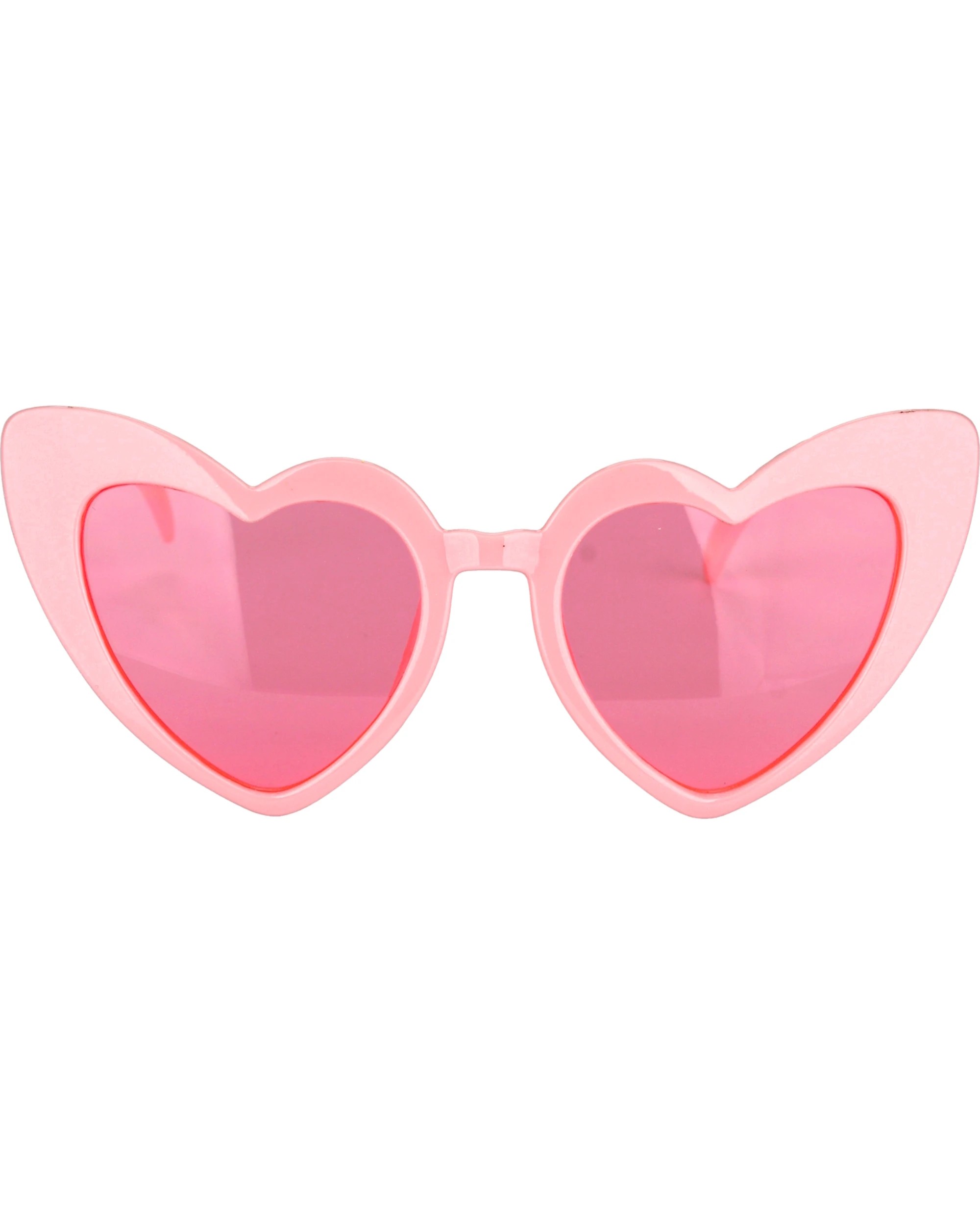 1 Partyrama Pink Hearts Party Glasses - Pink, 1 of 2