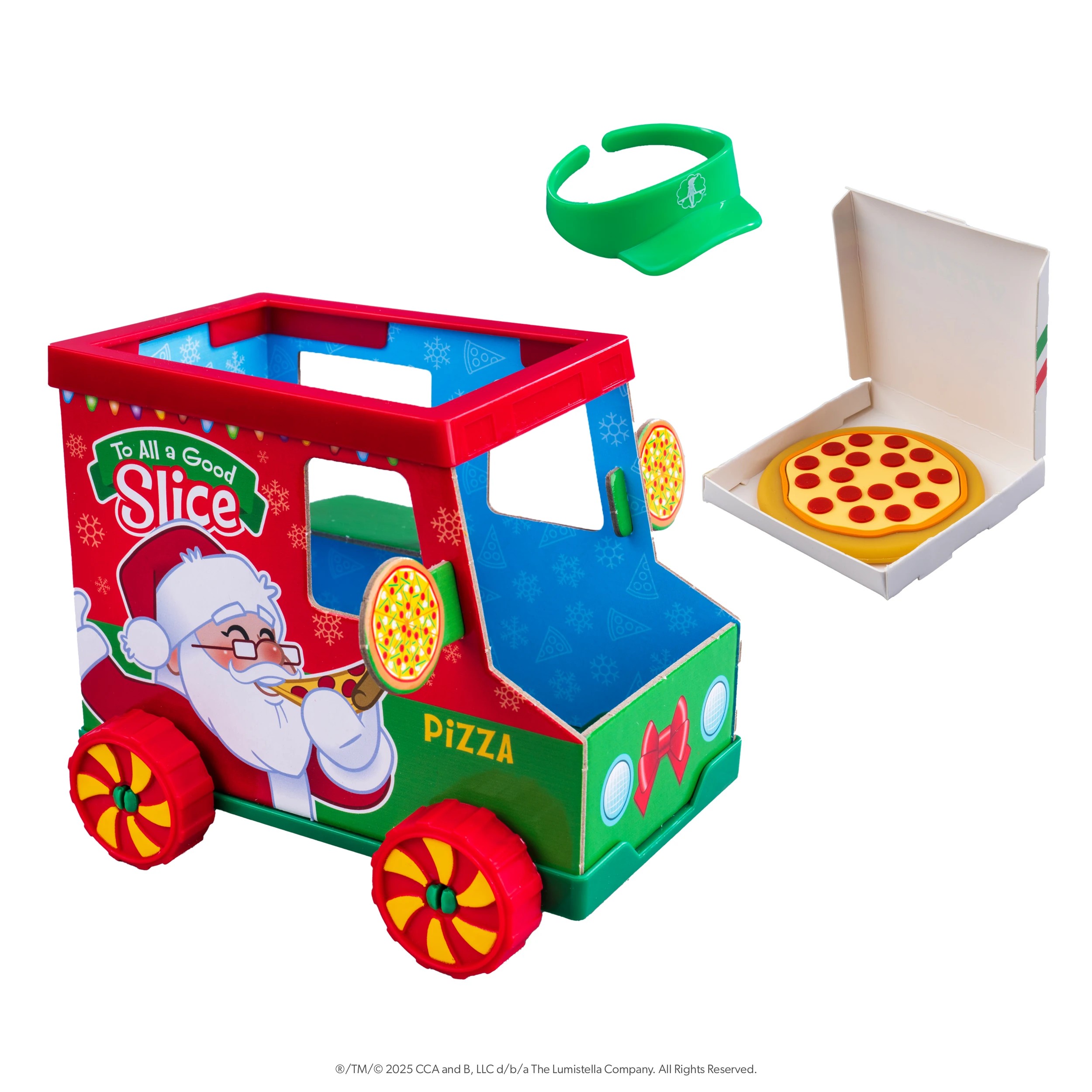 4 The Elf on the Shelf Polar Props: Pizza Truck, 4 of 4