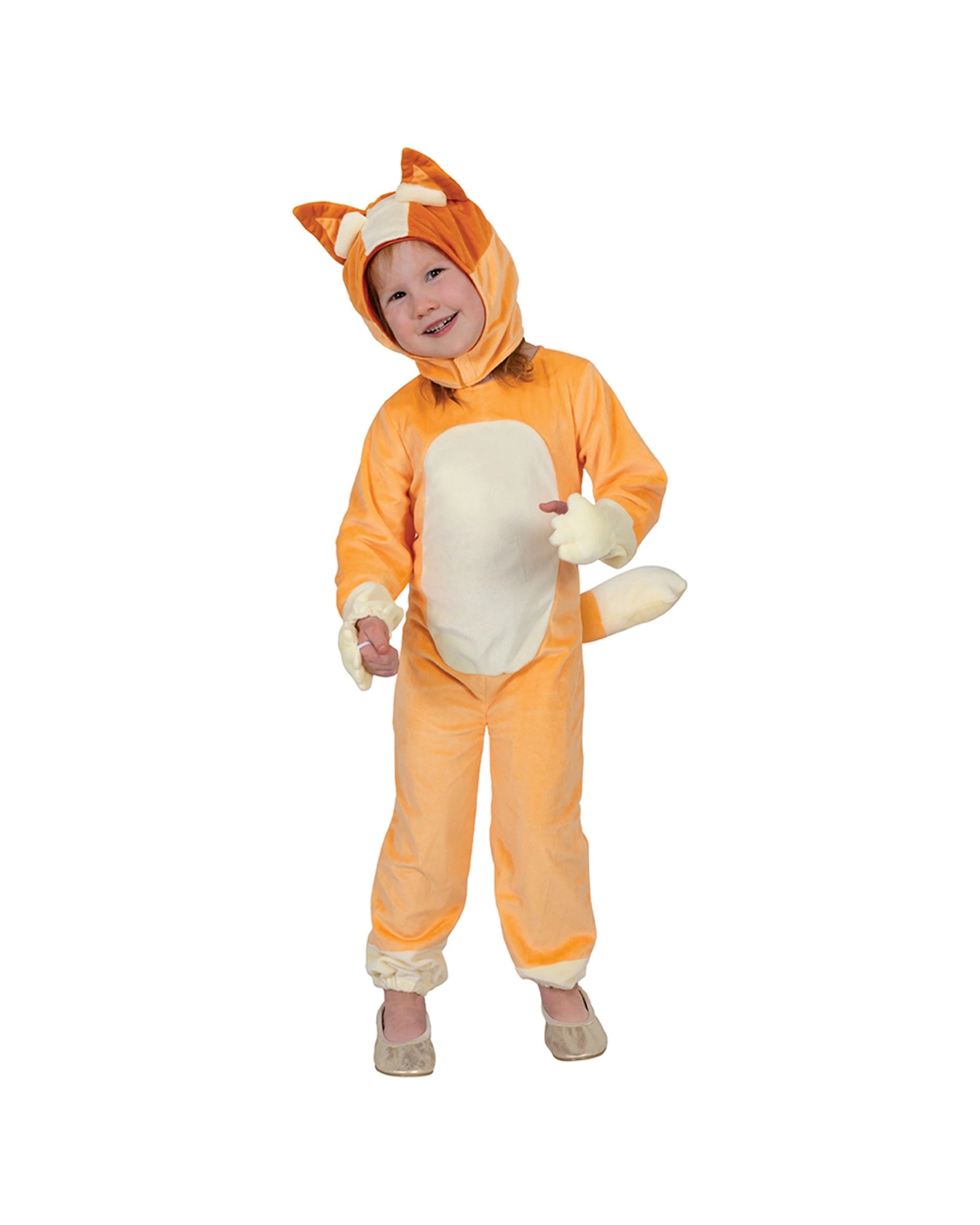 2 Bluey Bingo Size 3-5 Years Premium Dress Up Party Costume Set - Kids Costume - Orange, 2 of 4