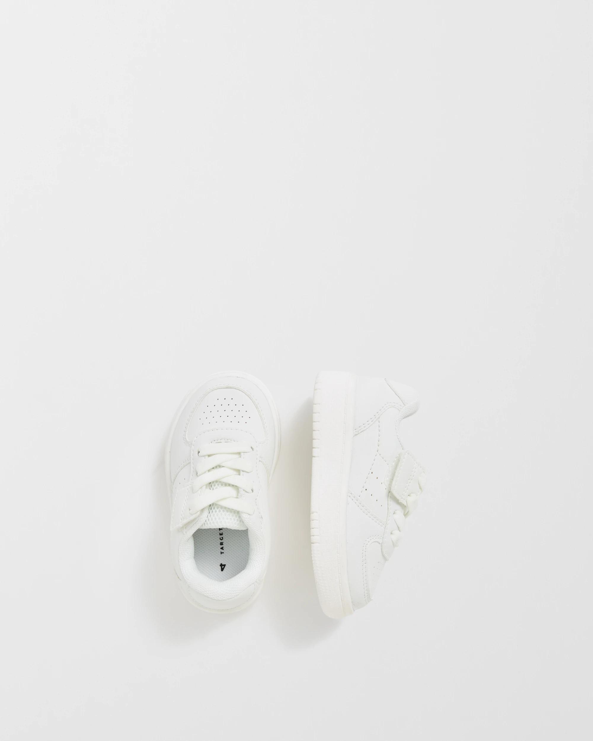 3 Target Baby First Walker Key Sneakers WHITE, 3 of 3