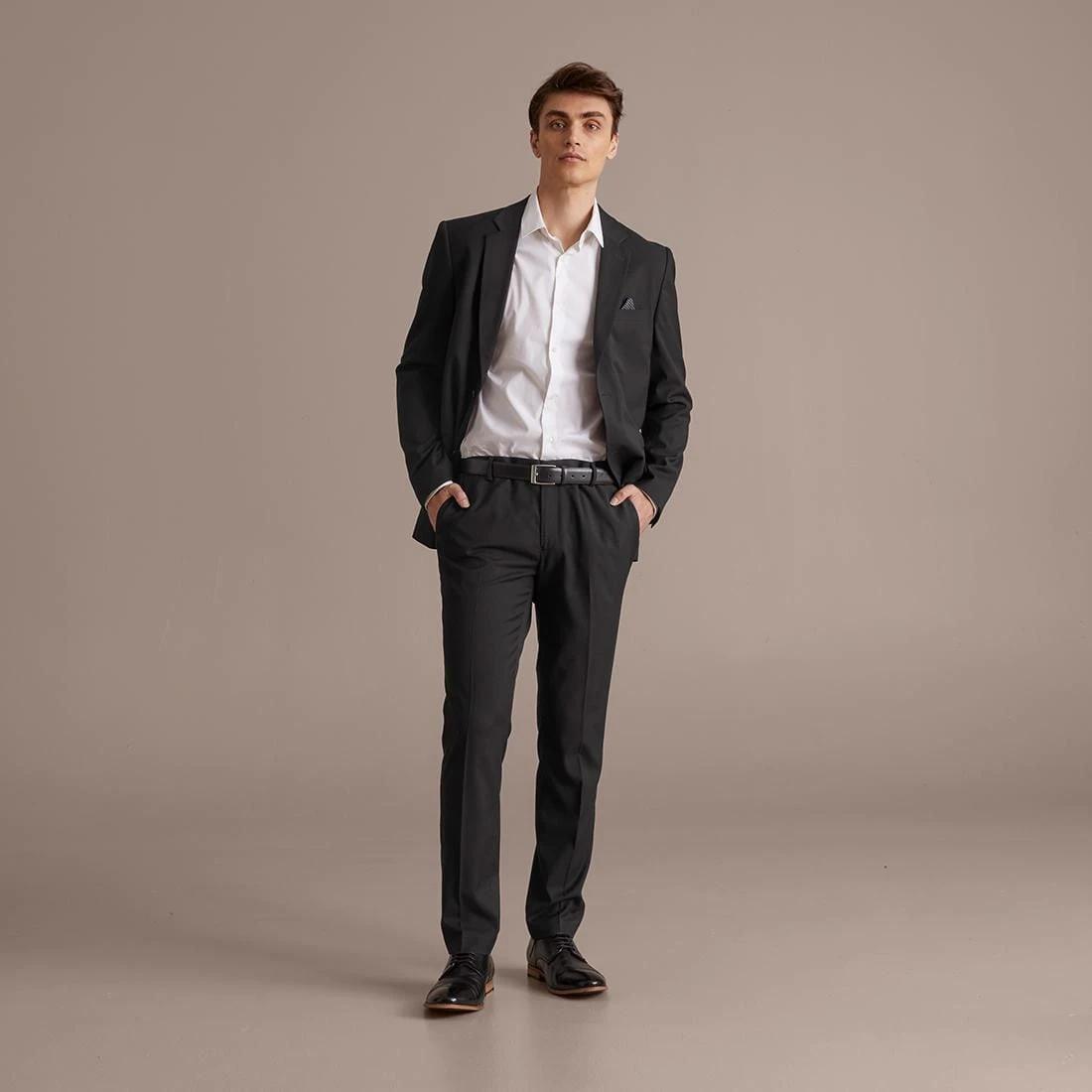 2 Preview Stretch Suit Jacket BLACK, 2 of 6