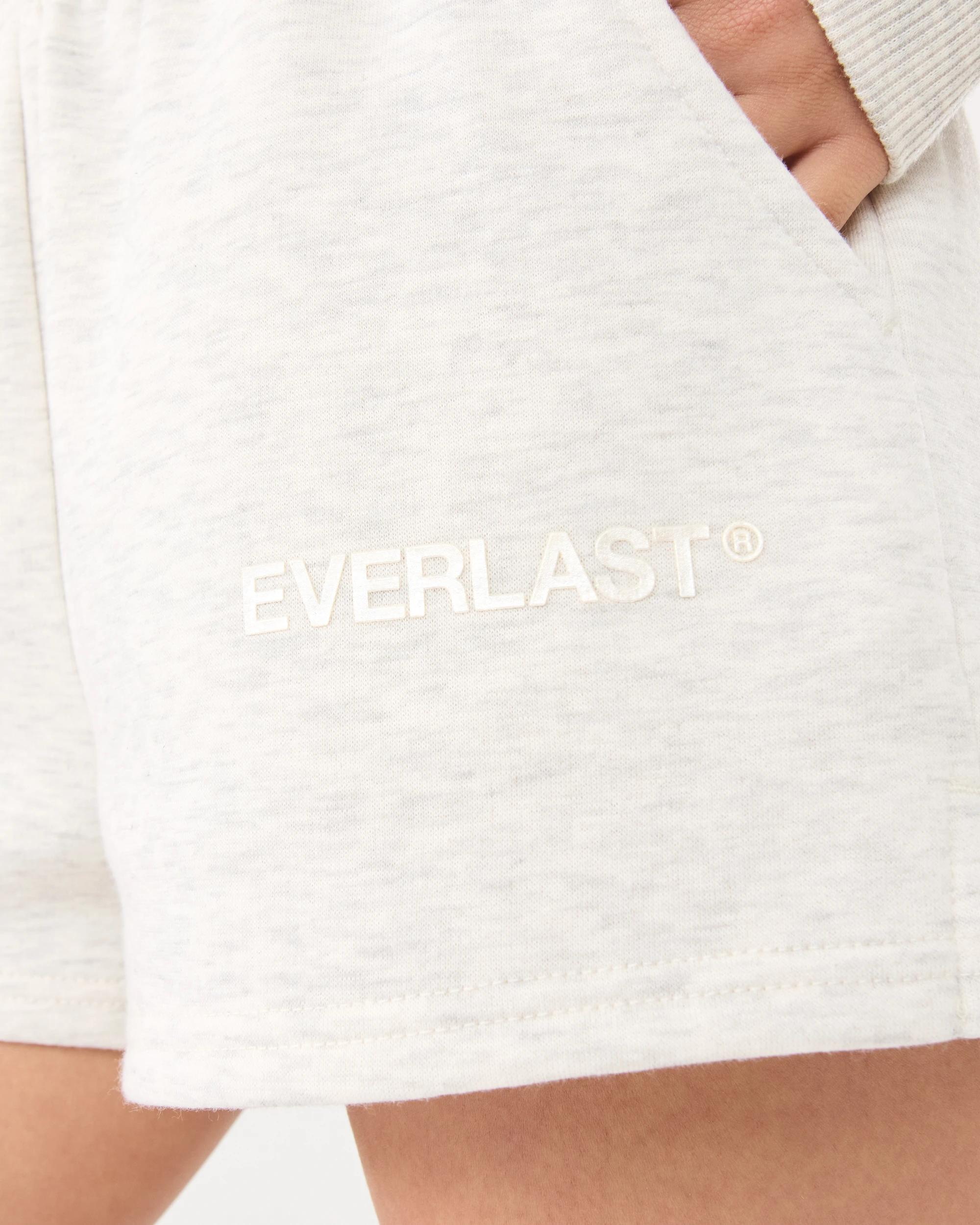 8 Everlast Womens Street Sweat Shorts Oat Marle, 8 of 10