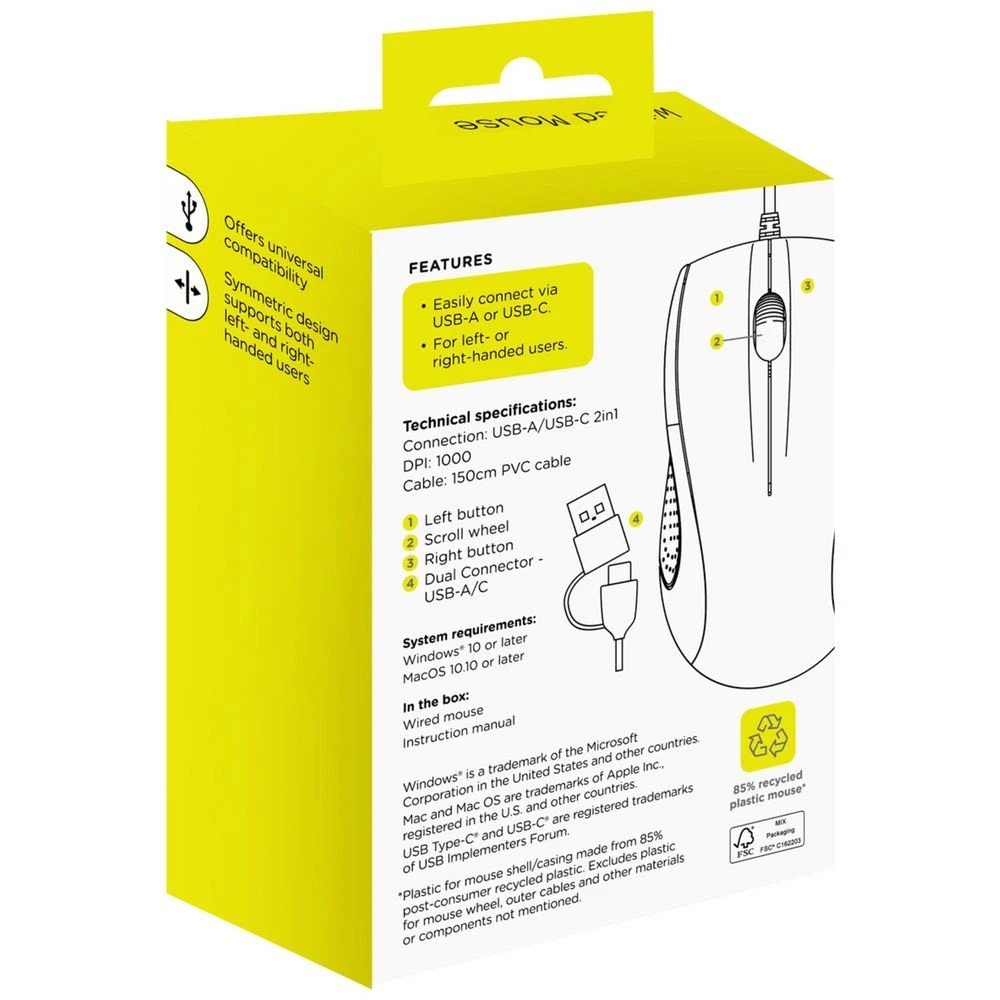 5 Qudo Essential Wired Mouse, 5 of 5