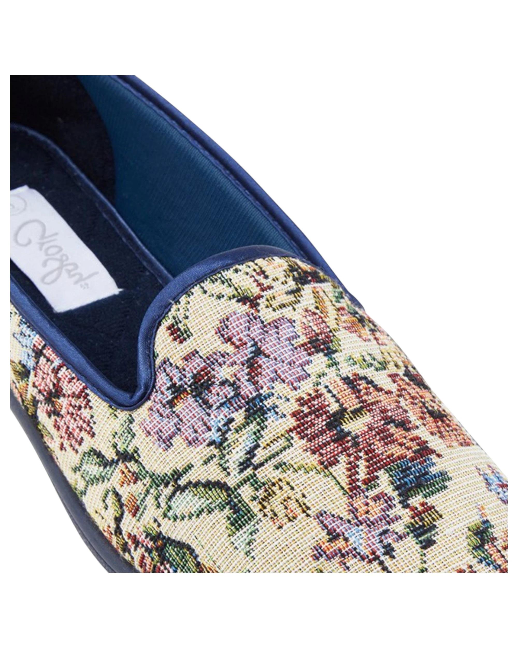 2 Grosby Womens Dalia Slippers Multi Slip On Lightweight Comfortable Casual Shoes MULTI, 2 of 3