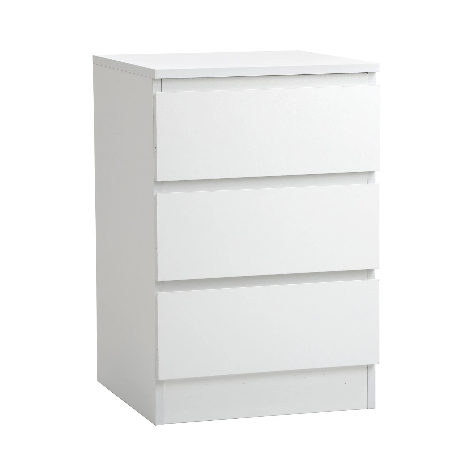 5 Oikiture Bedside Tables Set of 2 Side Table Storage Cabinet Nightstand - White, 5 of 9