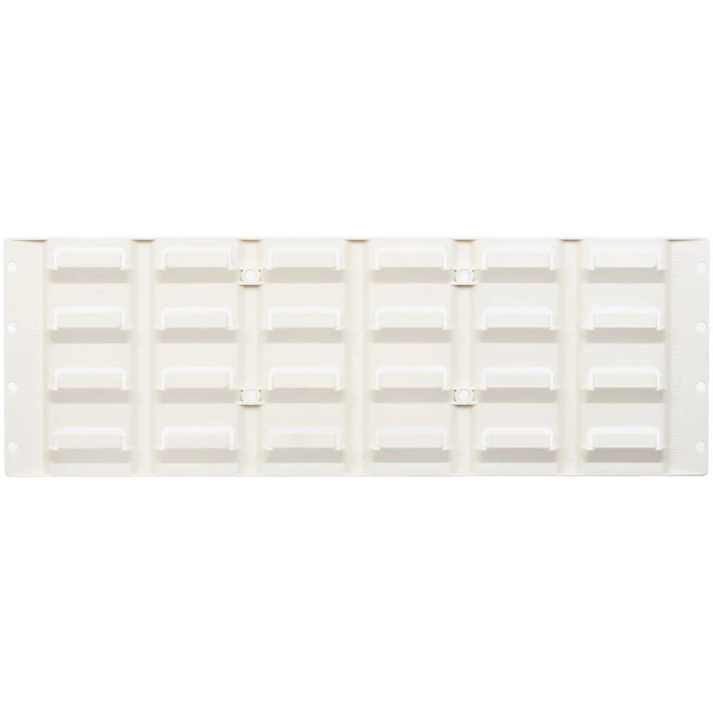 2 Wall Mounted Louvre Panel for Tech Bins 450 x 152mm, 2 of 5