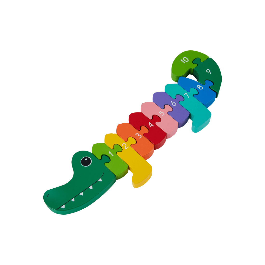 2 Wooden Counting Rainbow Animal - Assorted, 2 of 8