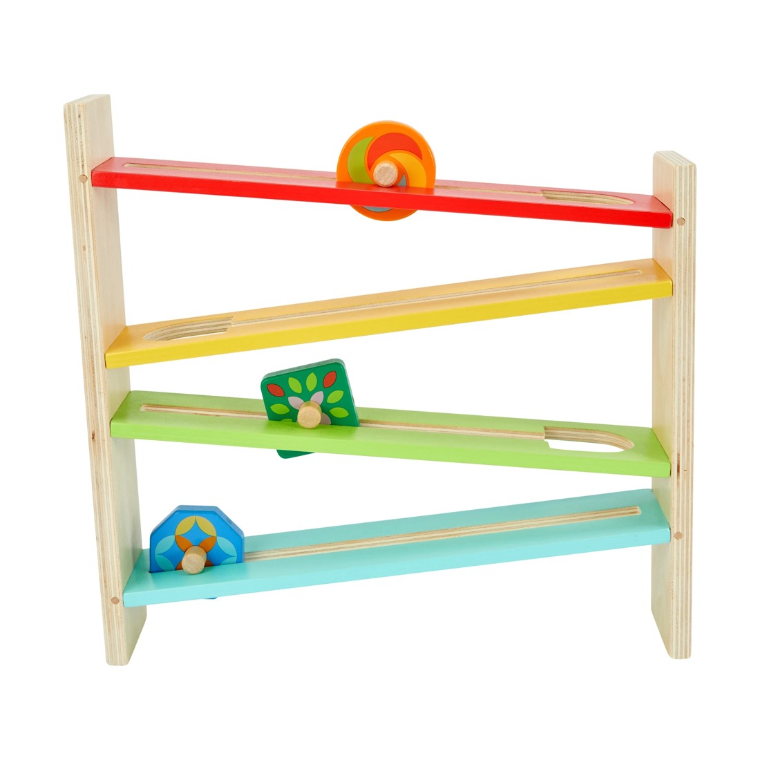 2 Wooden Play Gyroscope Ramp, 2 of 9