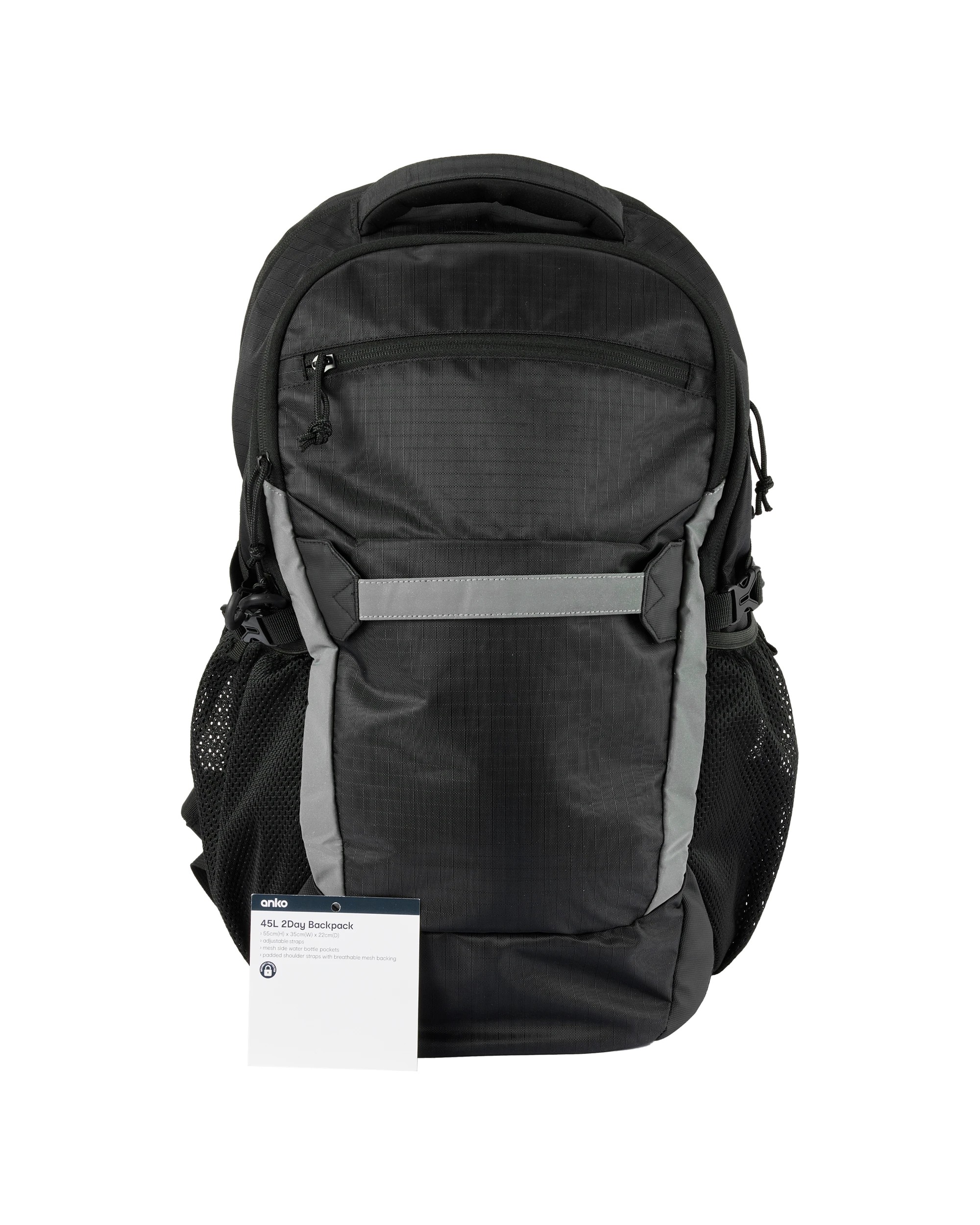 5 45L 2 Day Backpack - Black, 5 of 5