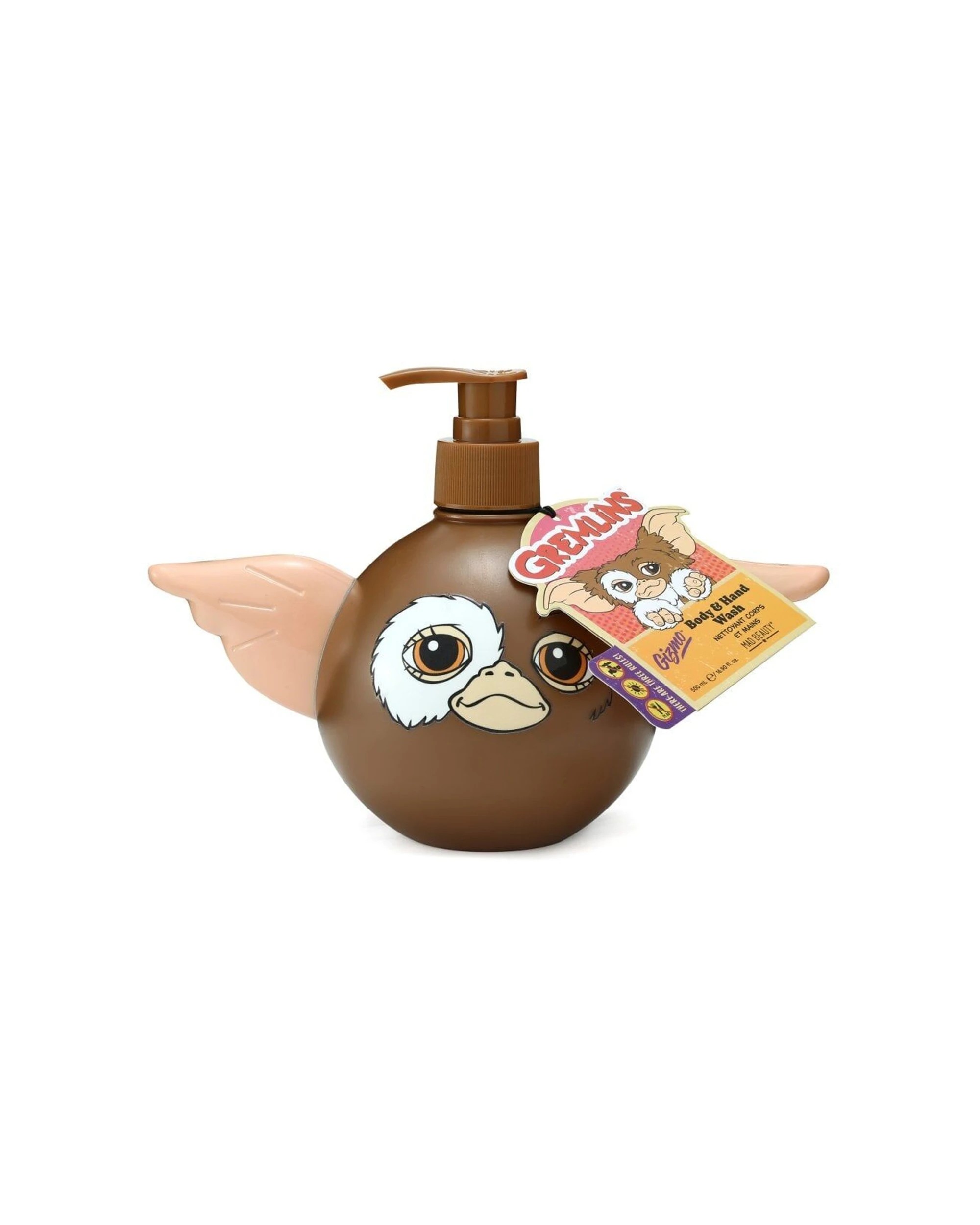 3 Warner Bros 2PK Gremlins Scented Hand & Body Wash Marshmallow - Brown, 3 of 3