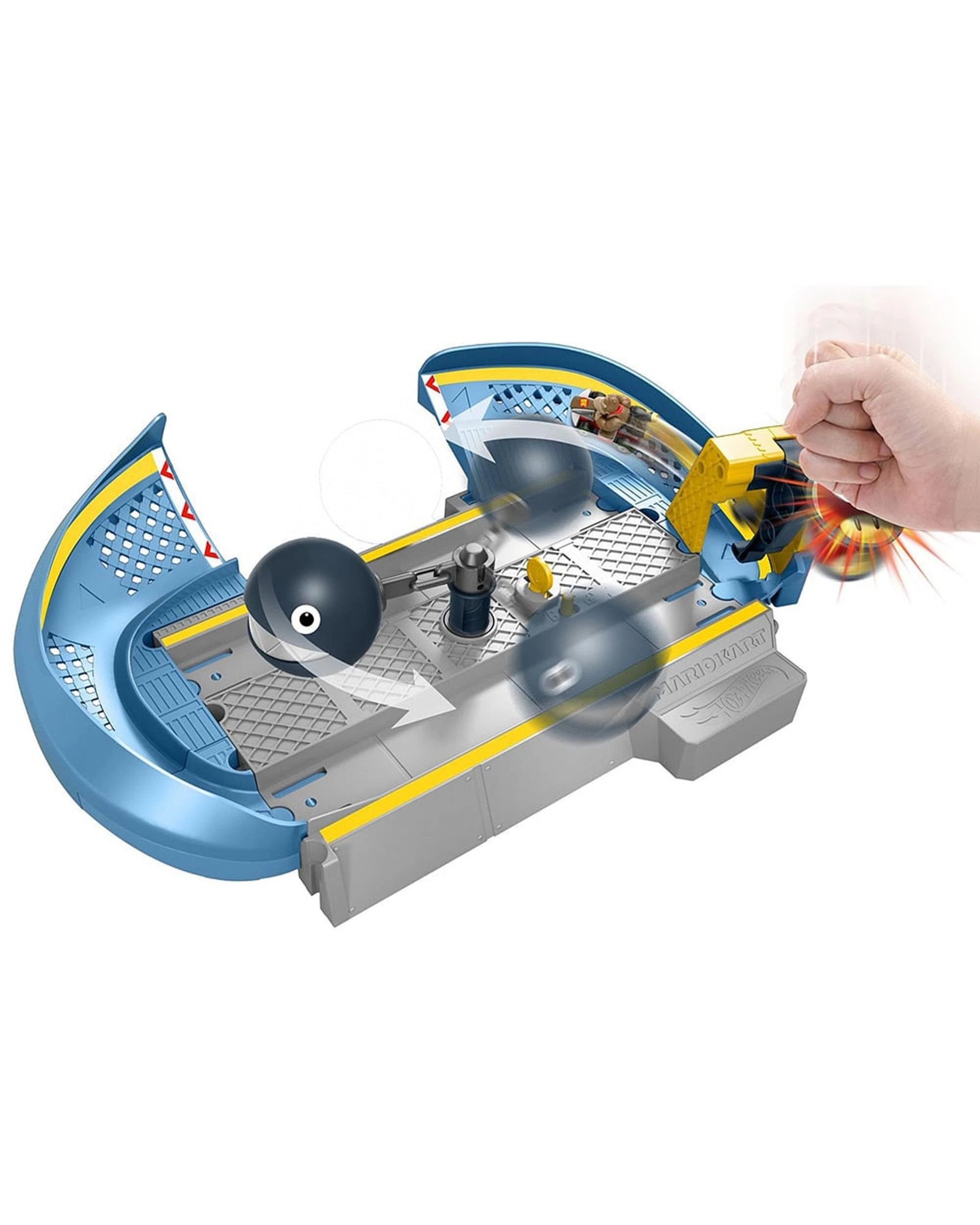 1 Hot Wheels Mario Kart Chain Chomp Trackset with Donkey Kong, 1 of 1