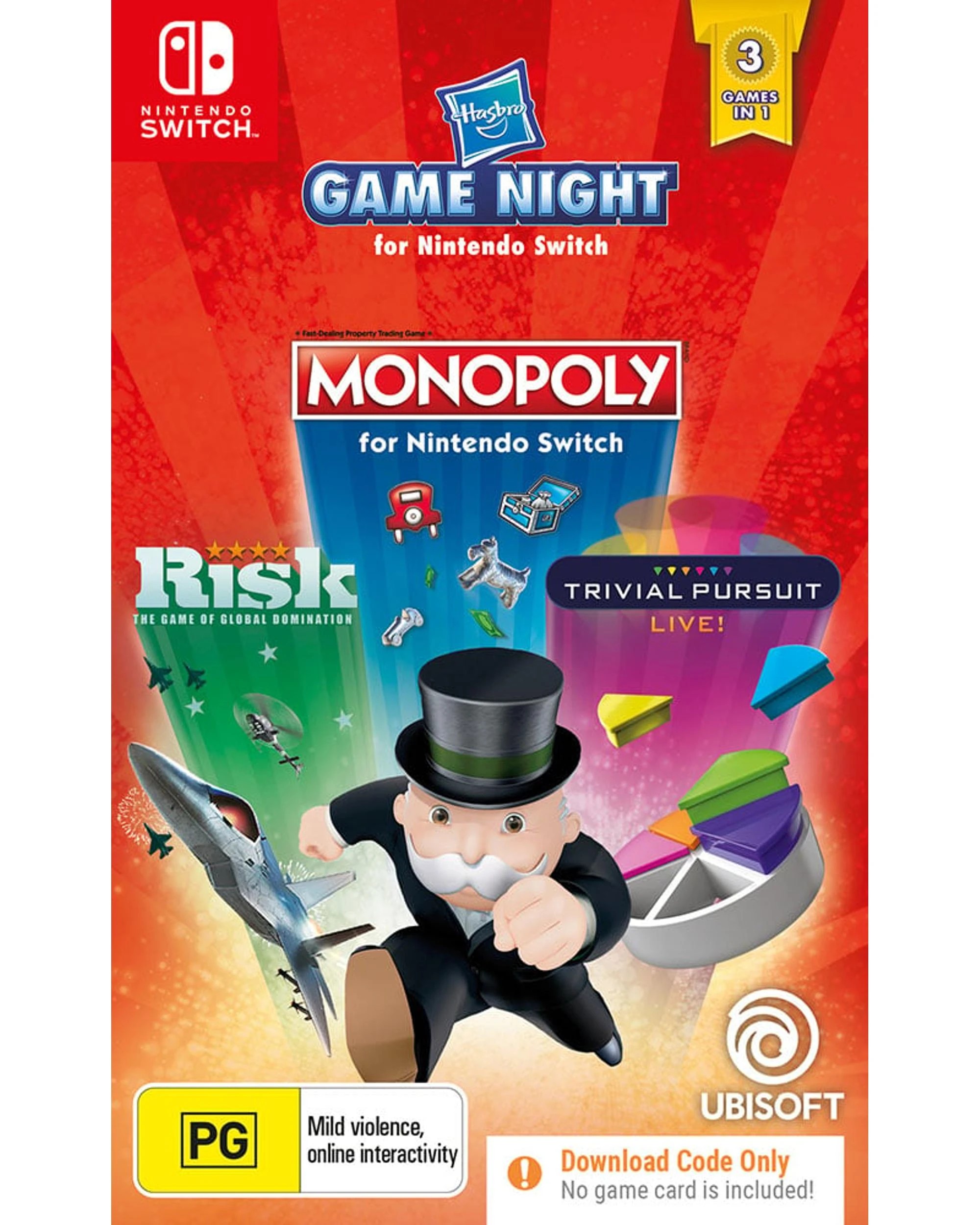 1 Hasbro Game Night For Nintendo Switch - Download Code - Switch, 1 of 7