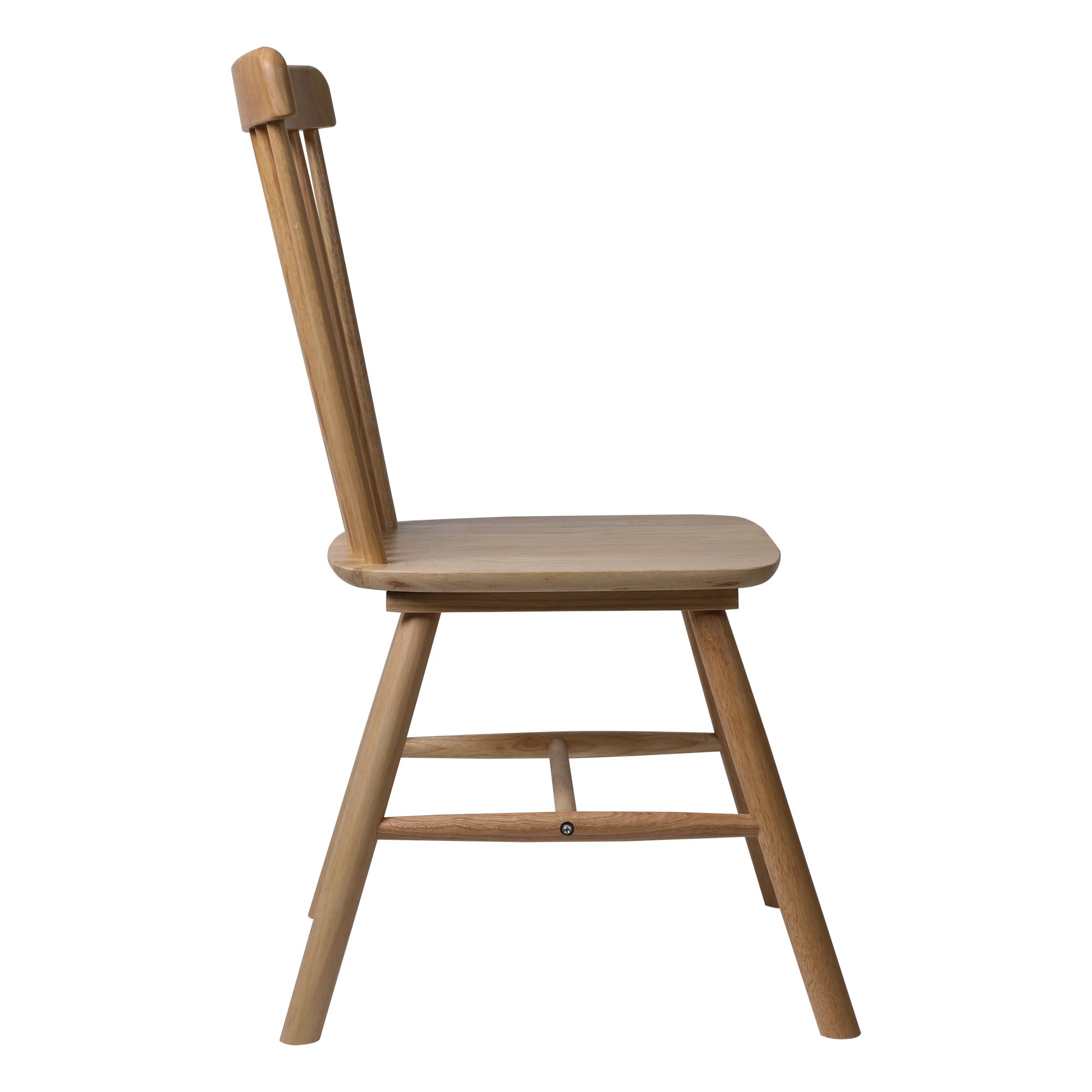 4 Levede 6x Dining Chairs Kitchen Windsor Chair Natural Wood Cafe Lounge Seat Oak, 4 of 9