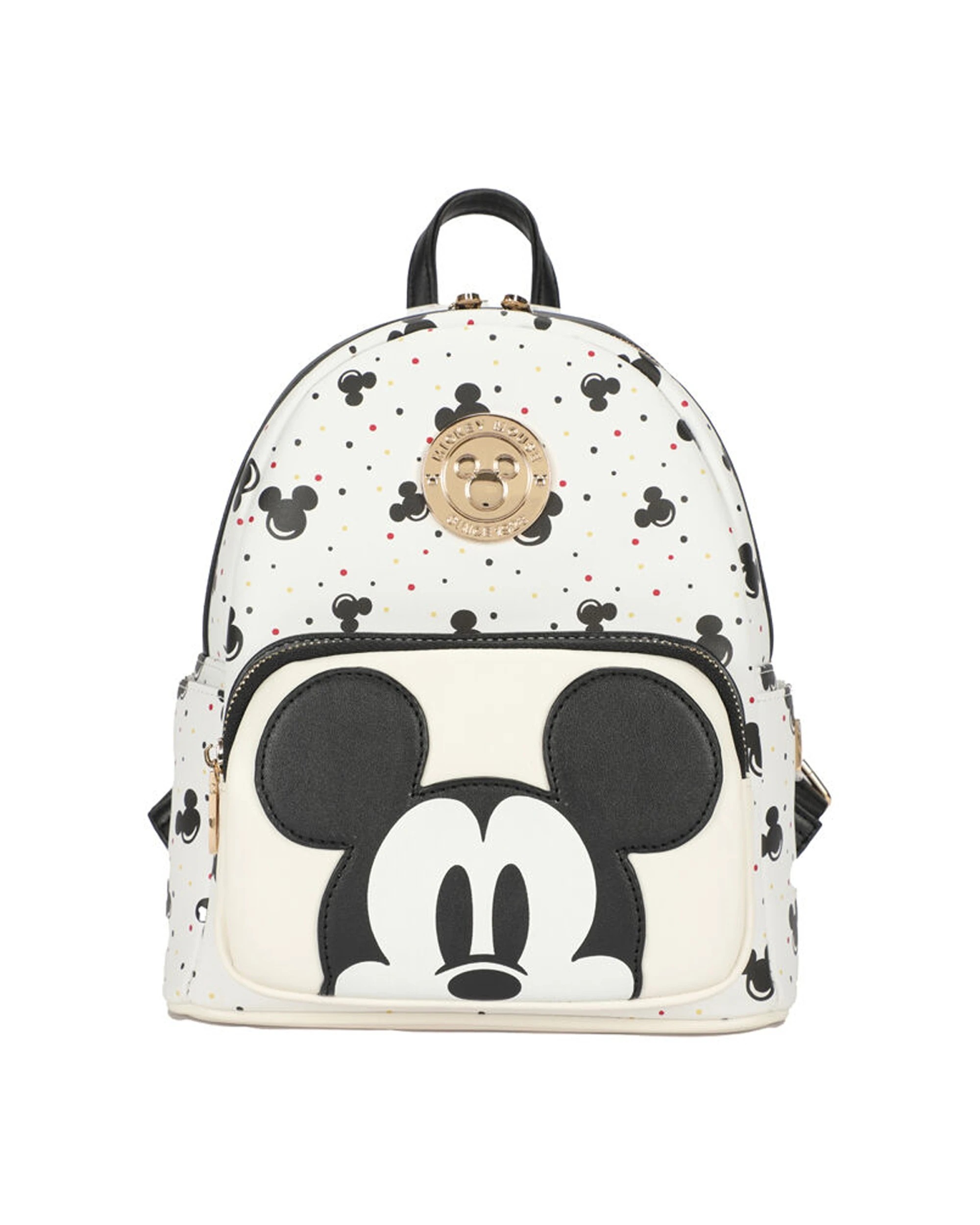 7 Disney Mickey Deluxe Pu Leather Backpack 25X29Cm - Multi, 7 of 7