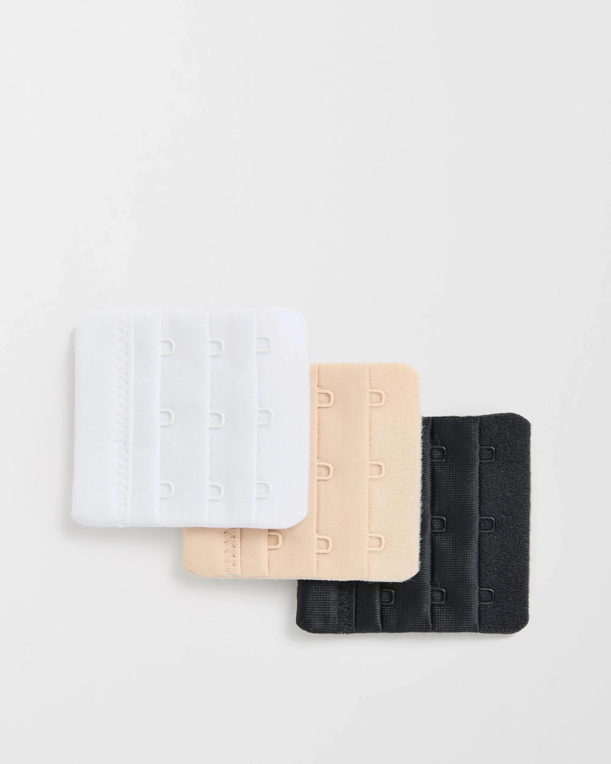 4 Target 3 Pack Bra Extender - 3 Hook BLACK, 4 of 5