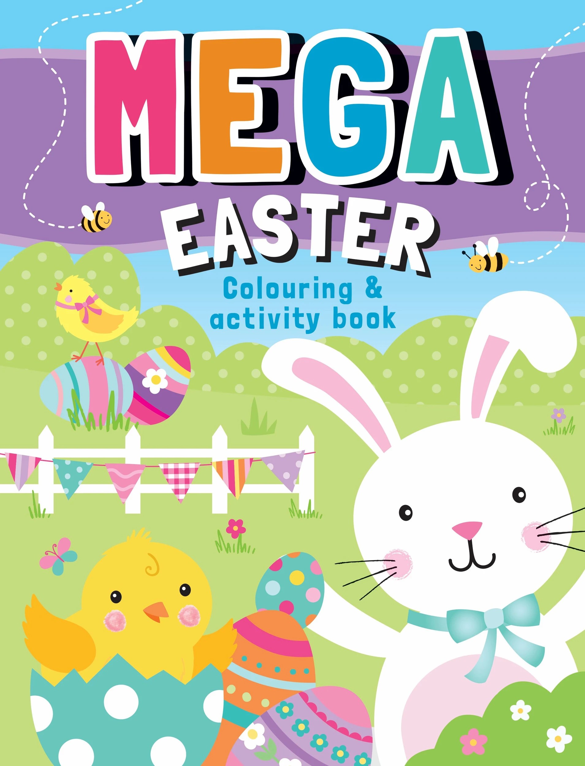 1 Mega Easter Colouring and Activity Book, 1 of 2