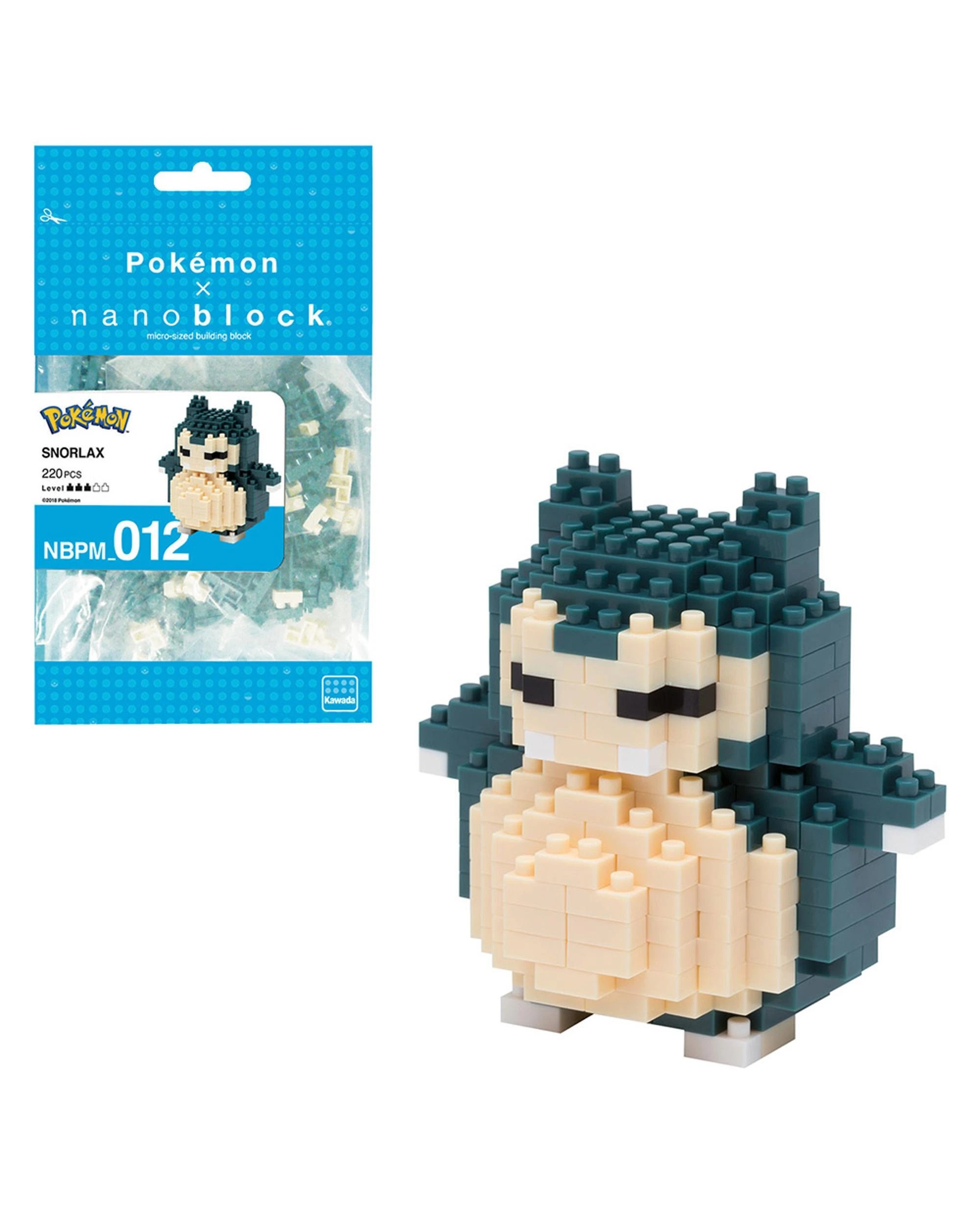 1 Nanoblock Pokemon Snorlax, 1 of 4