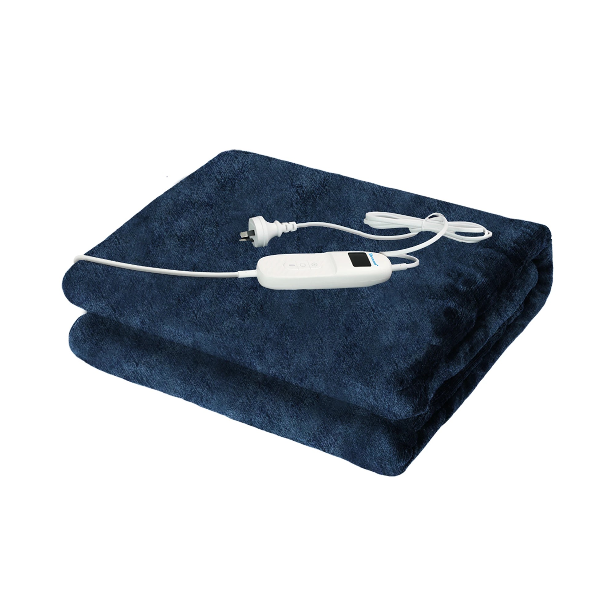 1 Dreamz Electric Throw Blanket - Blue, 1 of 3