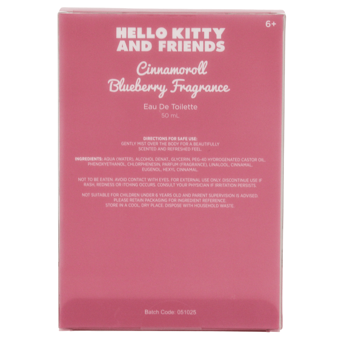 5 Cinnamoroll Mini Perfume with 3D Topper 50ml  - Blueberry Fragrance, 5 of 5