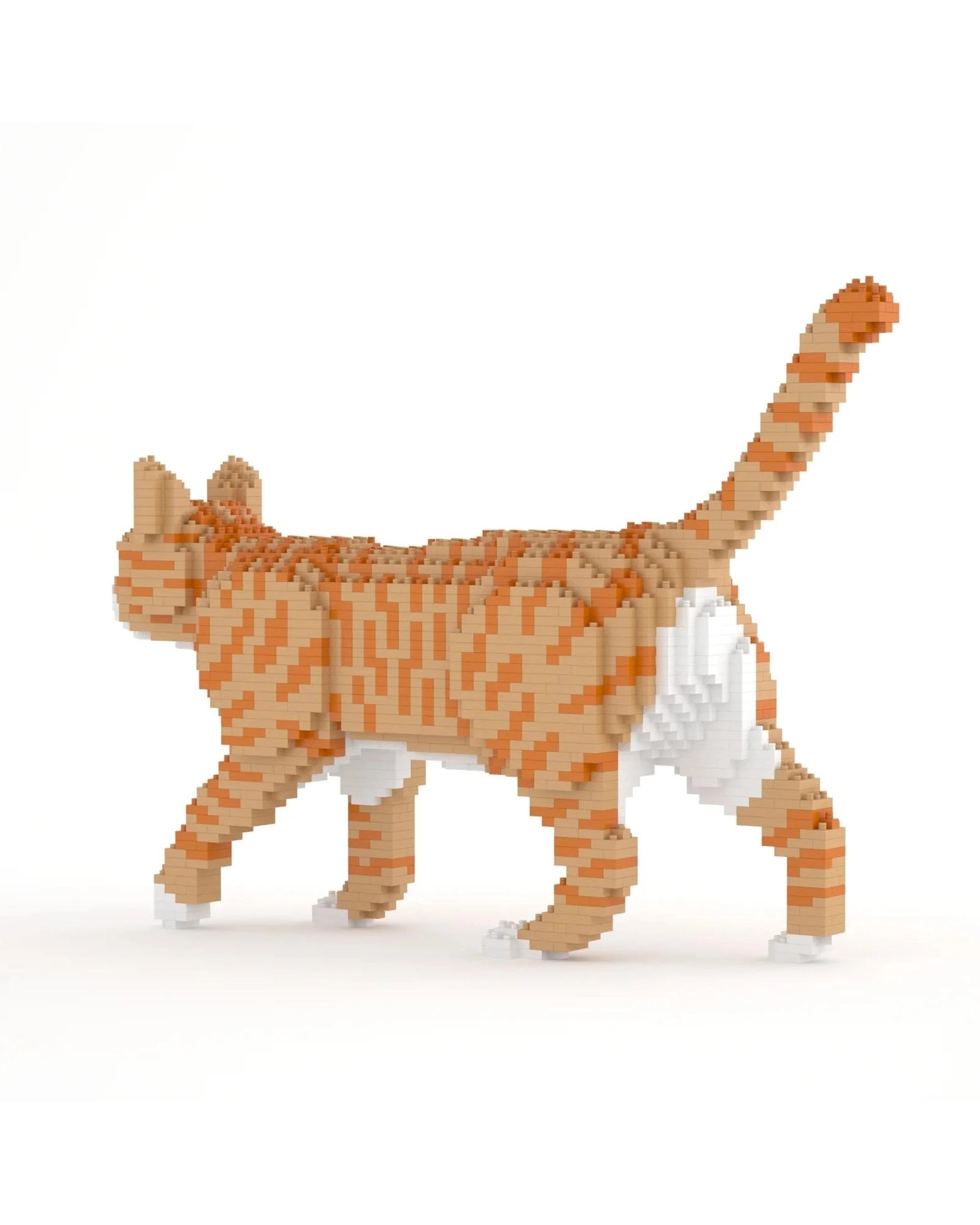 3 JEKCA Orange Tabby Cat 03S-M01B, 3 of 3