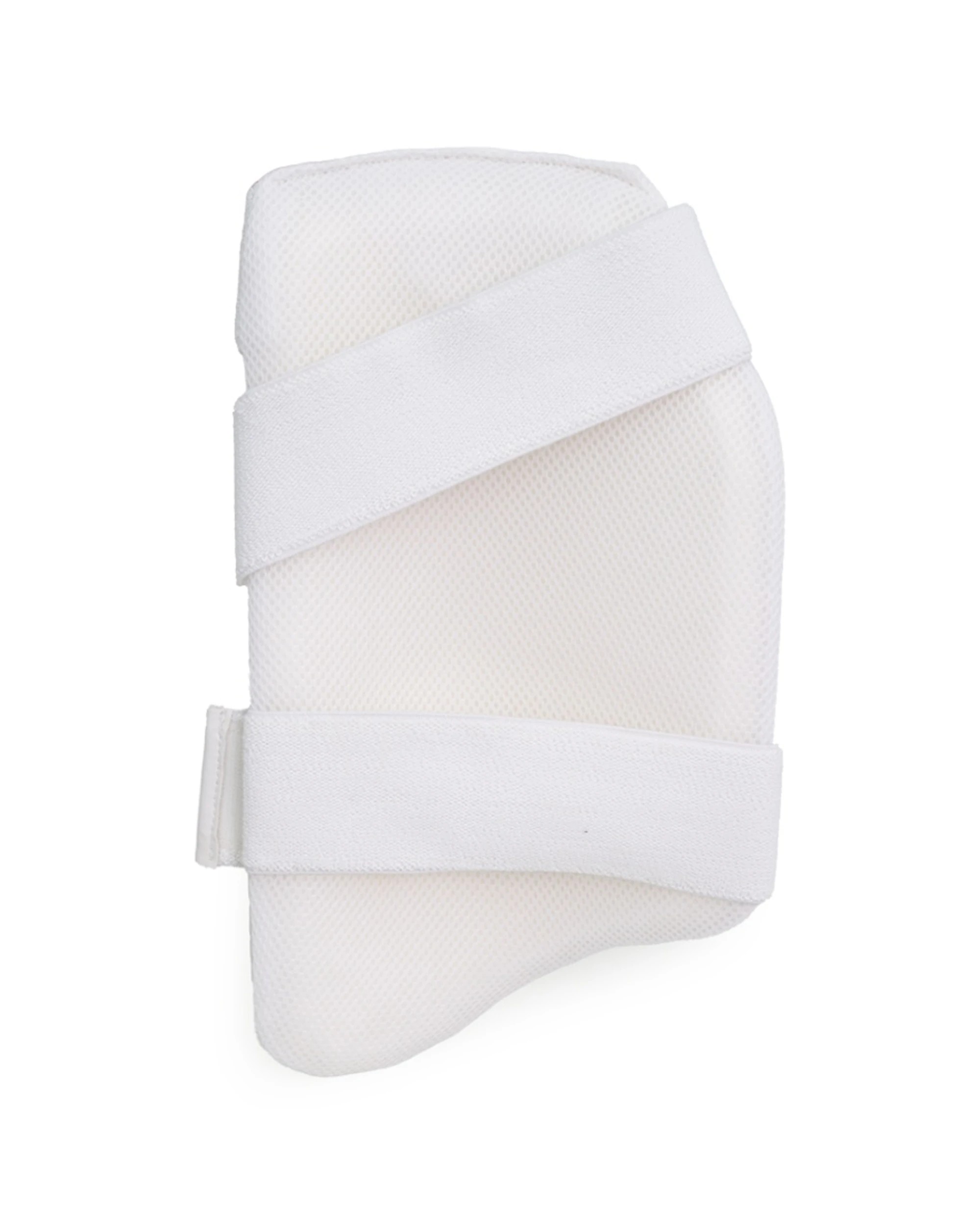 2 Victor Sports Cricket Thigh Guard Players High Impact Foam Right Hand Adult - White, 2 of 2