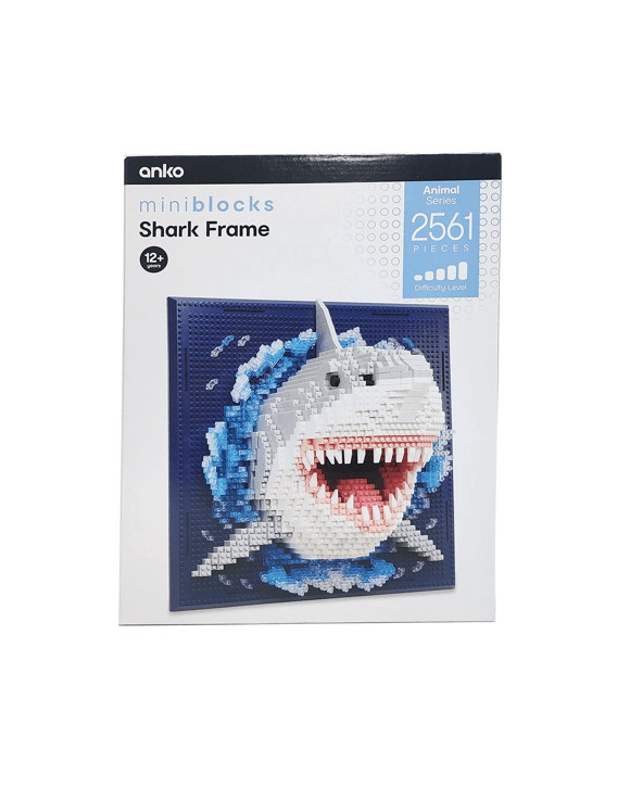 2561 Piece Mini Blocks Animal Series: Shark Frame