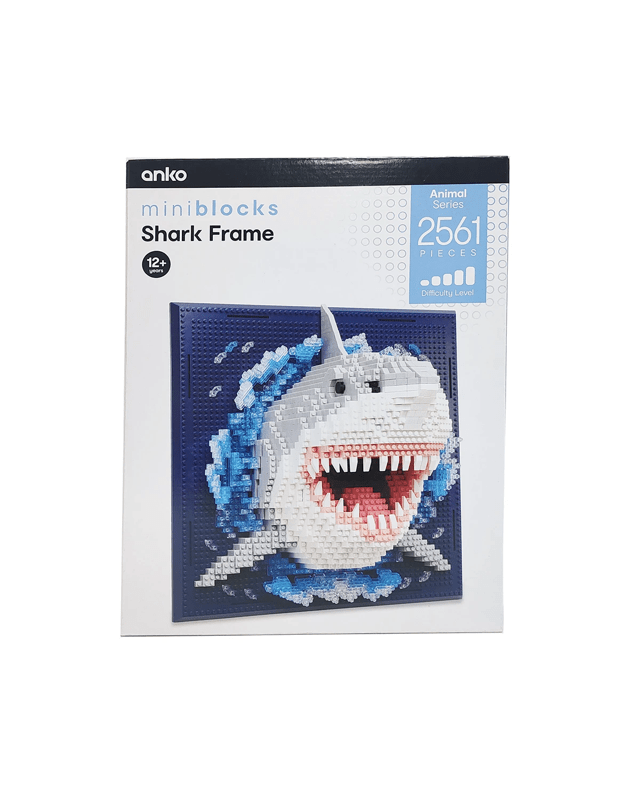 2561 Piece Mini Blocks Animal Series: Shark F