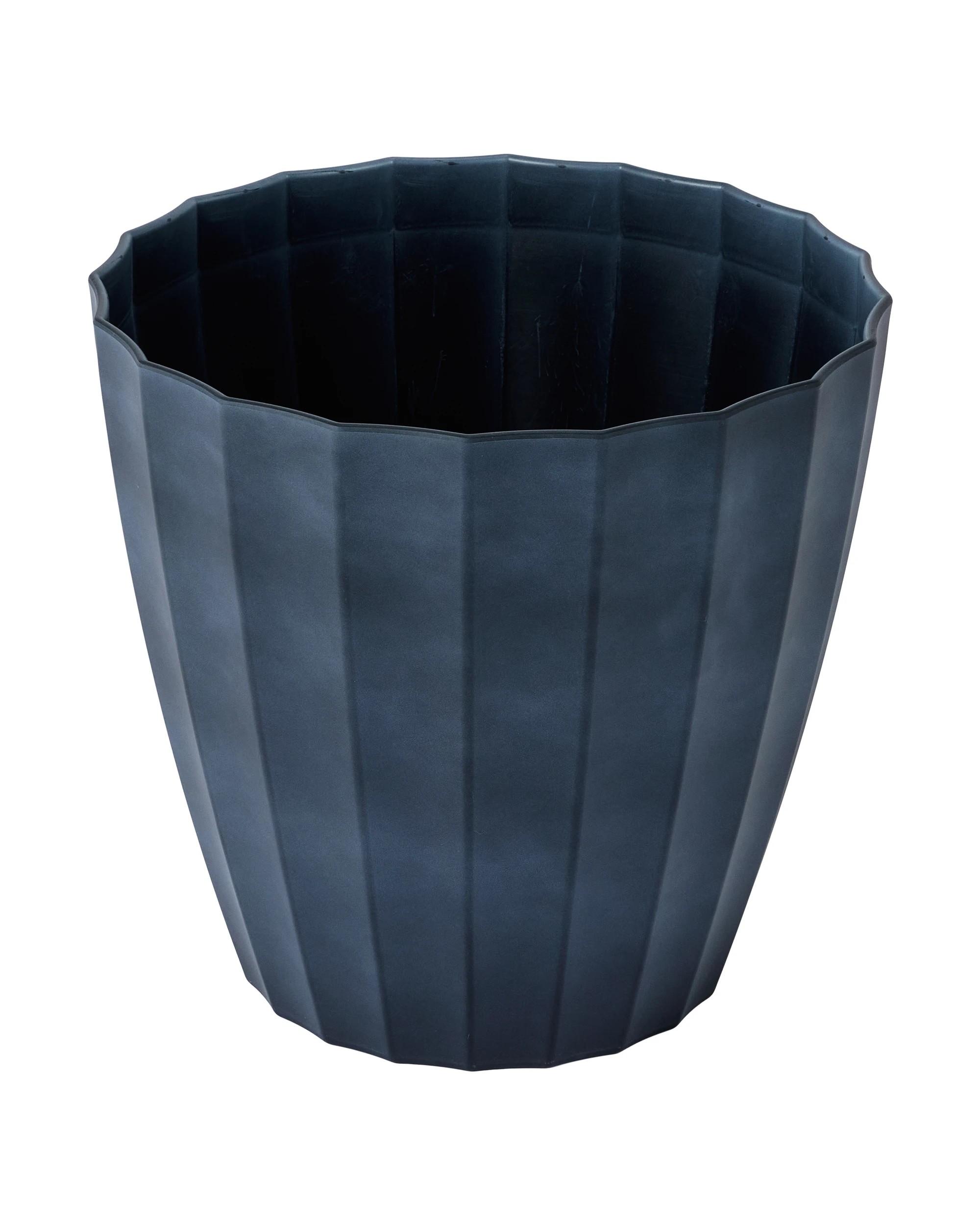 2 35cm Concave Black Plastic Pot, 2 of 4