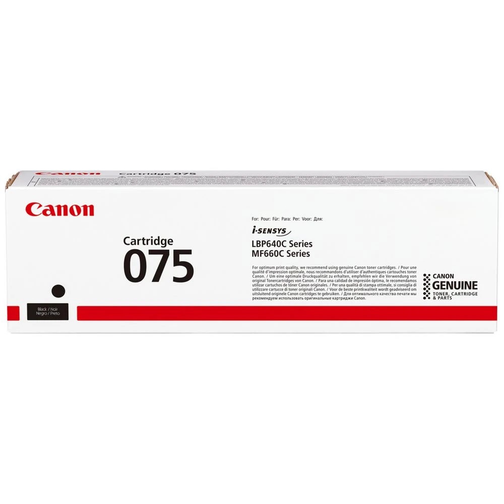 1 Canon 075 Toner Cartridge Black, 1 of 2