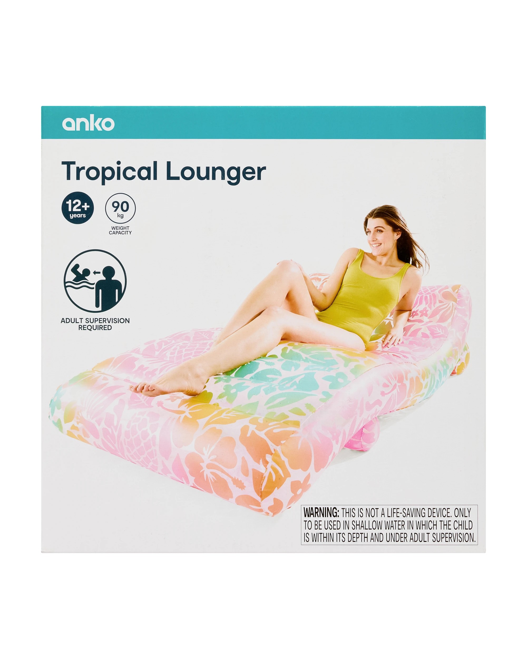 10 Inflatable Tropical Lounger, 10 of 10