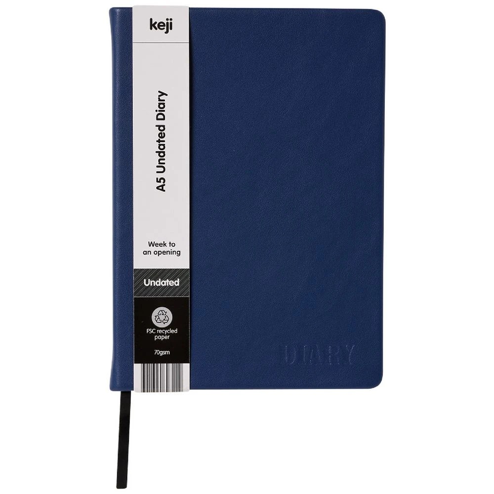 2 Keji A5 Week to View Undated Diary Assorted, 2 of 5