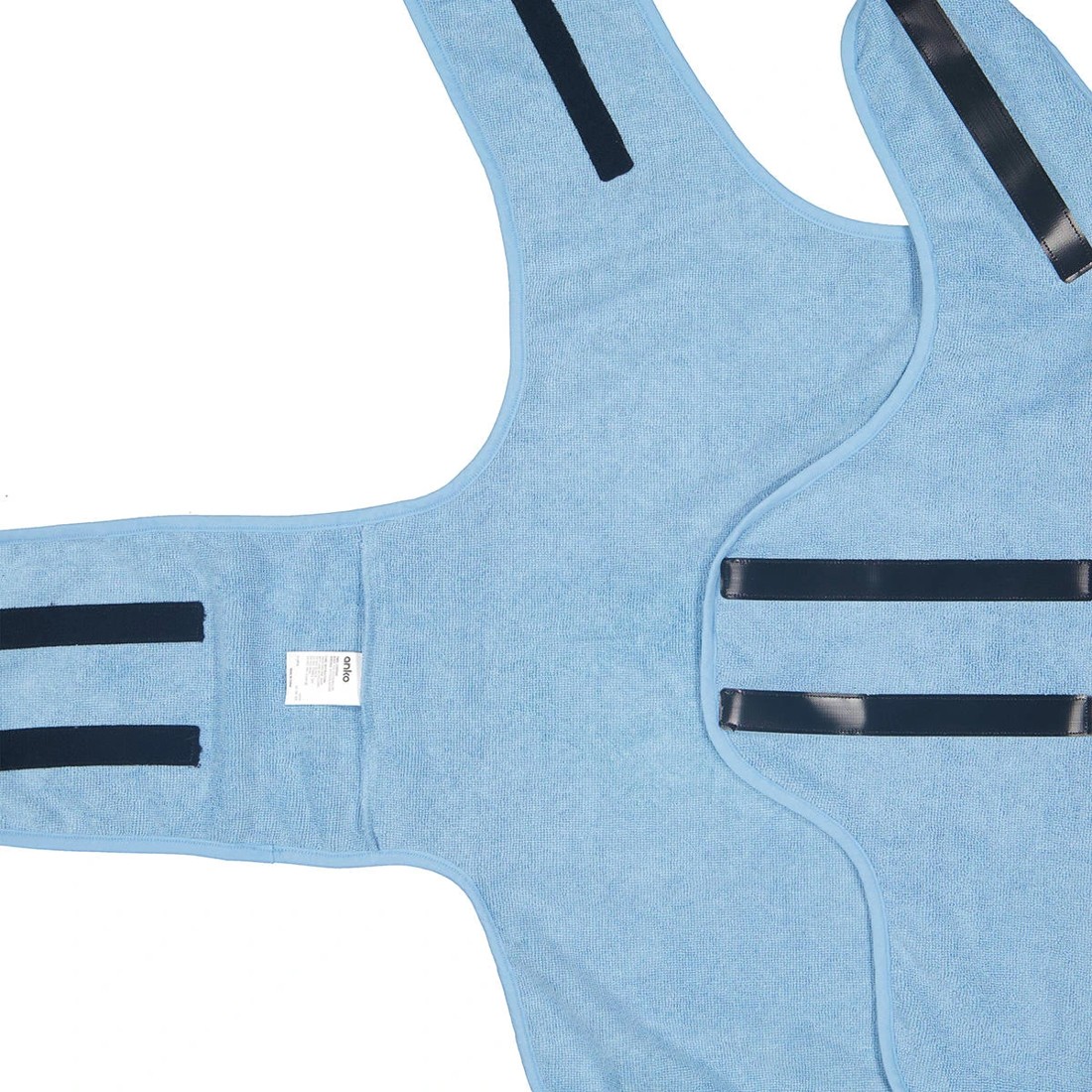 8 Pet Bathrobe - Extra Large, Blue, 8 of 10