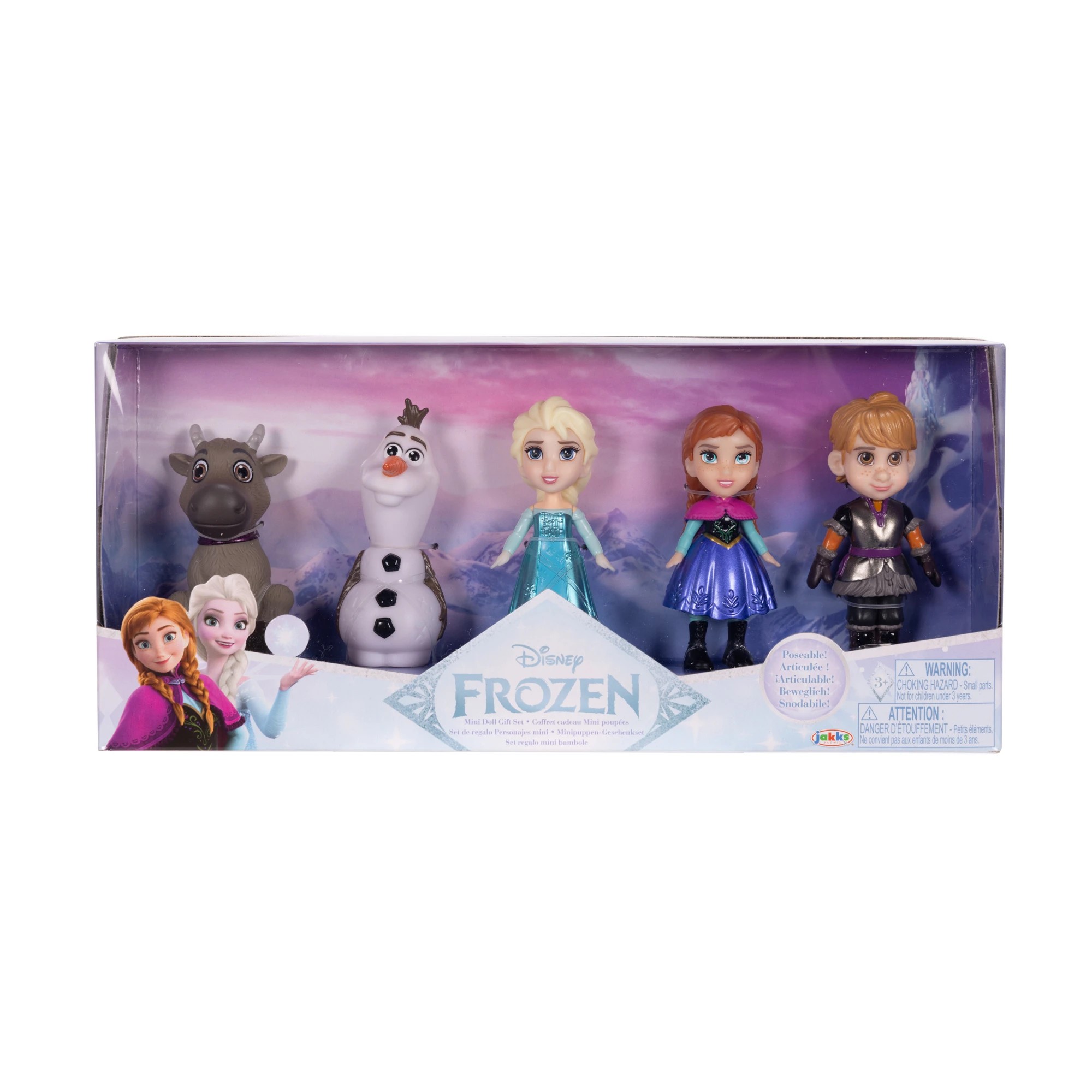 1 Disney Frozen Mini Doll Gift Set, 1 of 2