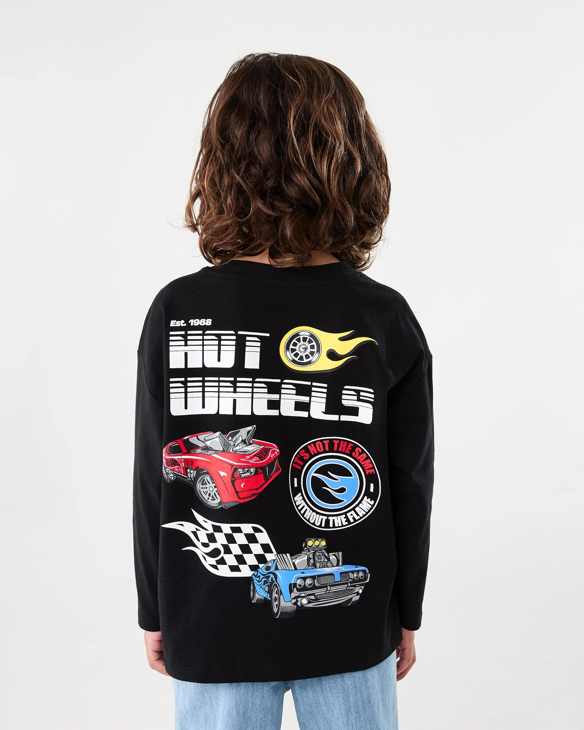 2 Hot Wheels License Long Sleeve T-shirt Hot Wheels, 2 of 8