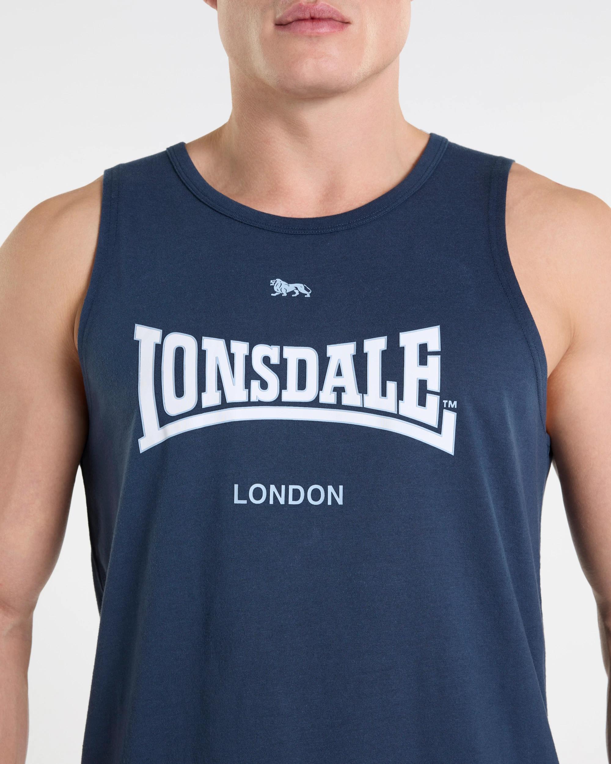 3 Tank Top - Lonsdale London INDIGO, 3 of 4