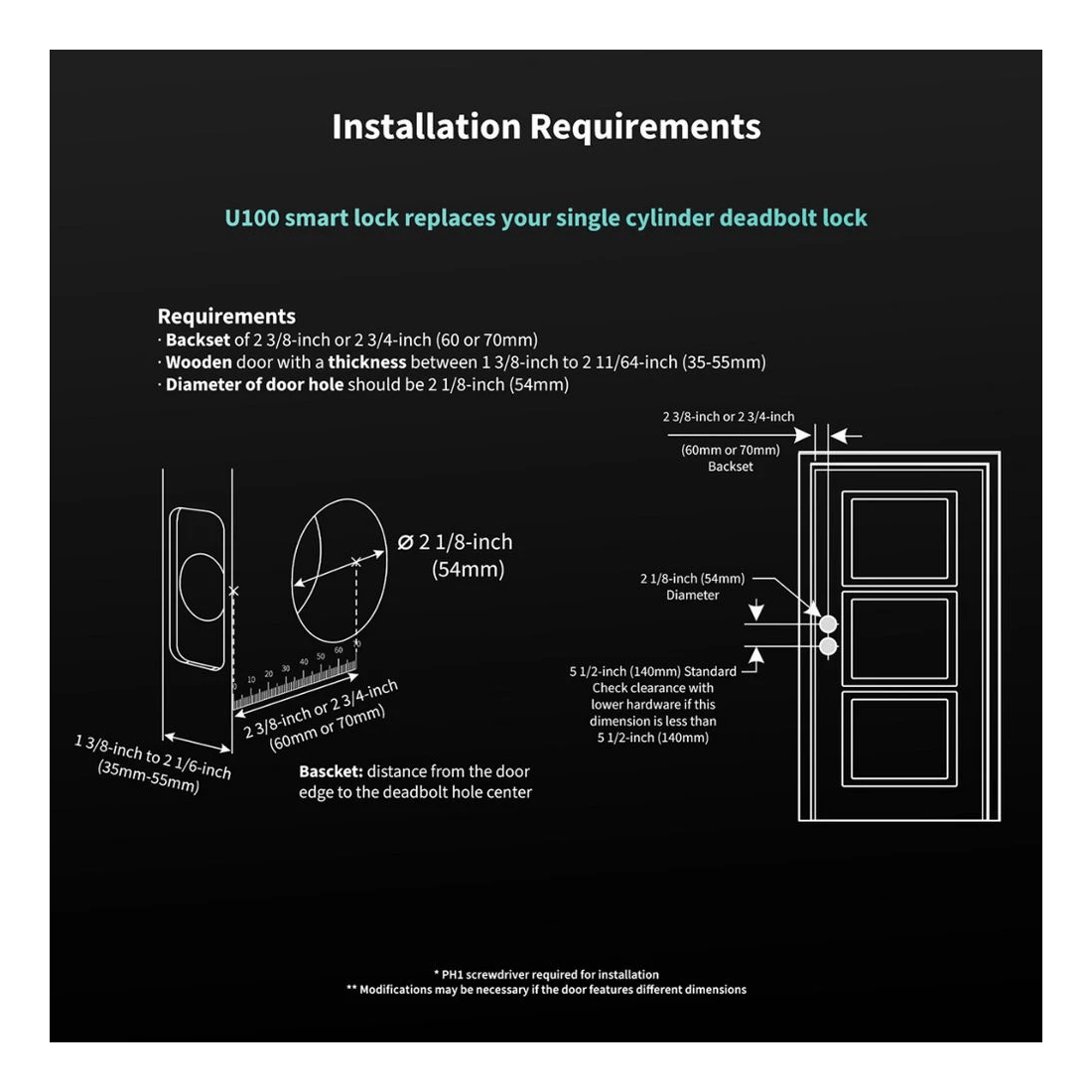 7 Aqara Smart Lock U100 with M100 Hub Kit, 7 of 9