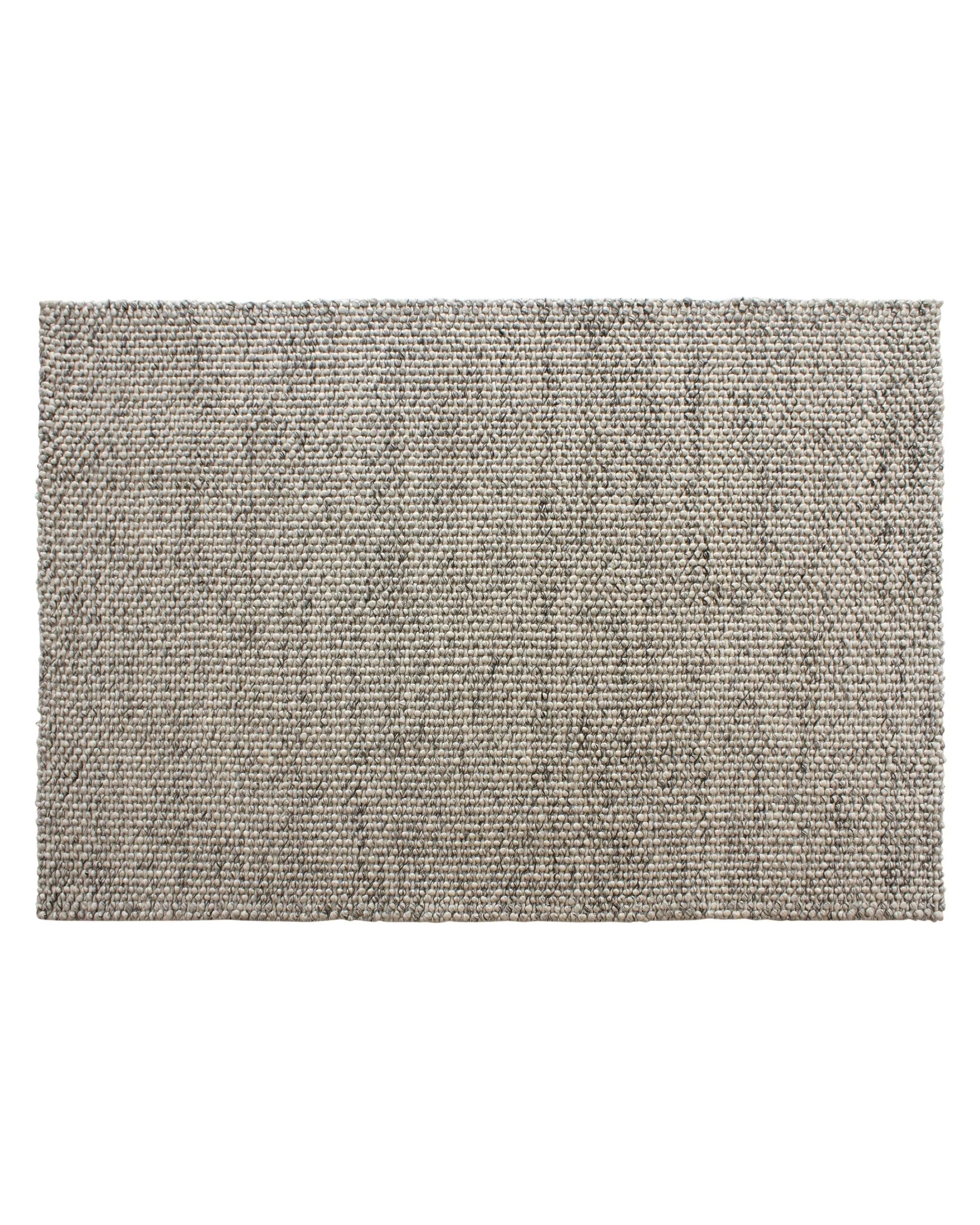 1 La Grace Home Aura Hand Woven Loop Pile Wool Rug - 240x340cm - Ivory, 1 of 7