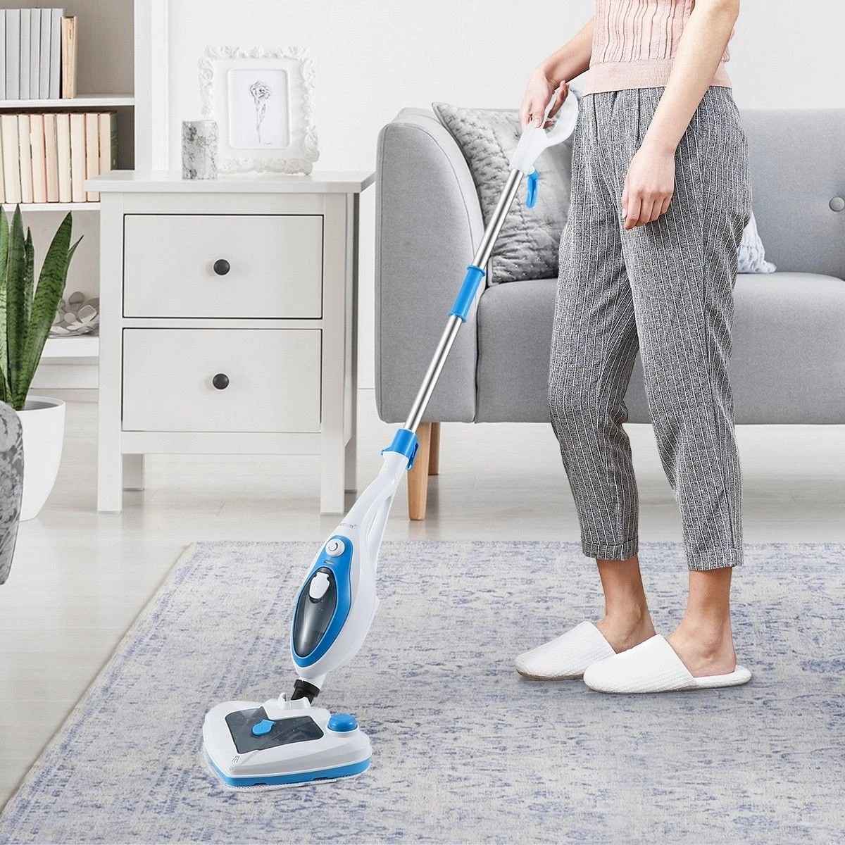 3 Maxkon 13 in 1 Steam Mop Cleaner 1500W Handheld Steamer Multiple Function Floor Carpet, 3 of 10