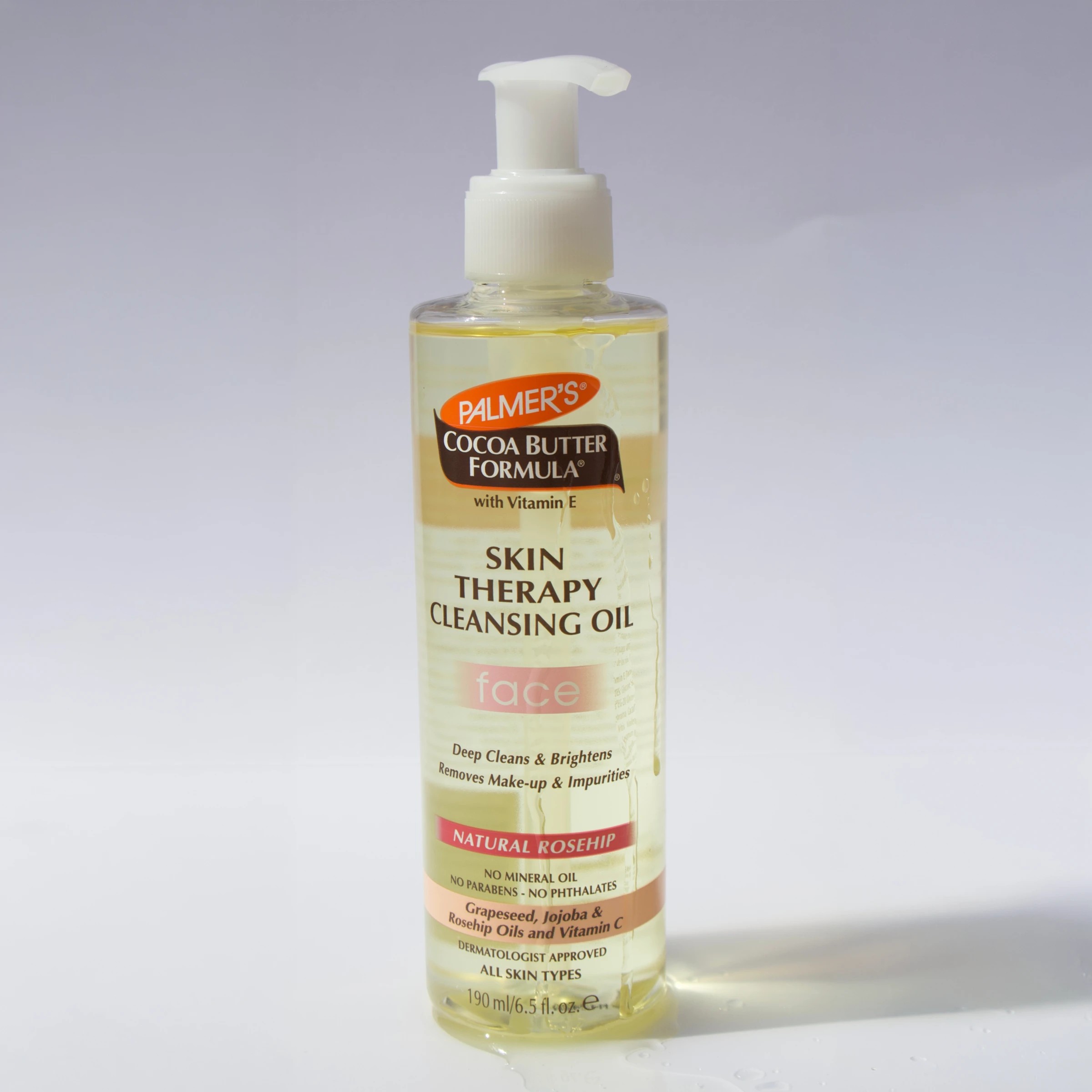 3 Palmer's Cocoa Butter Formula Skin Therapy Facial Cleansing Oil - Multi, 3 of 4