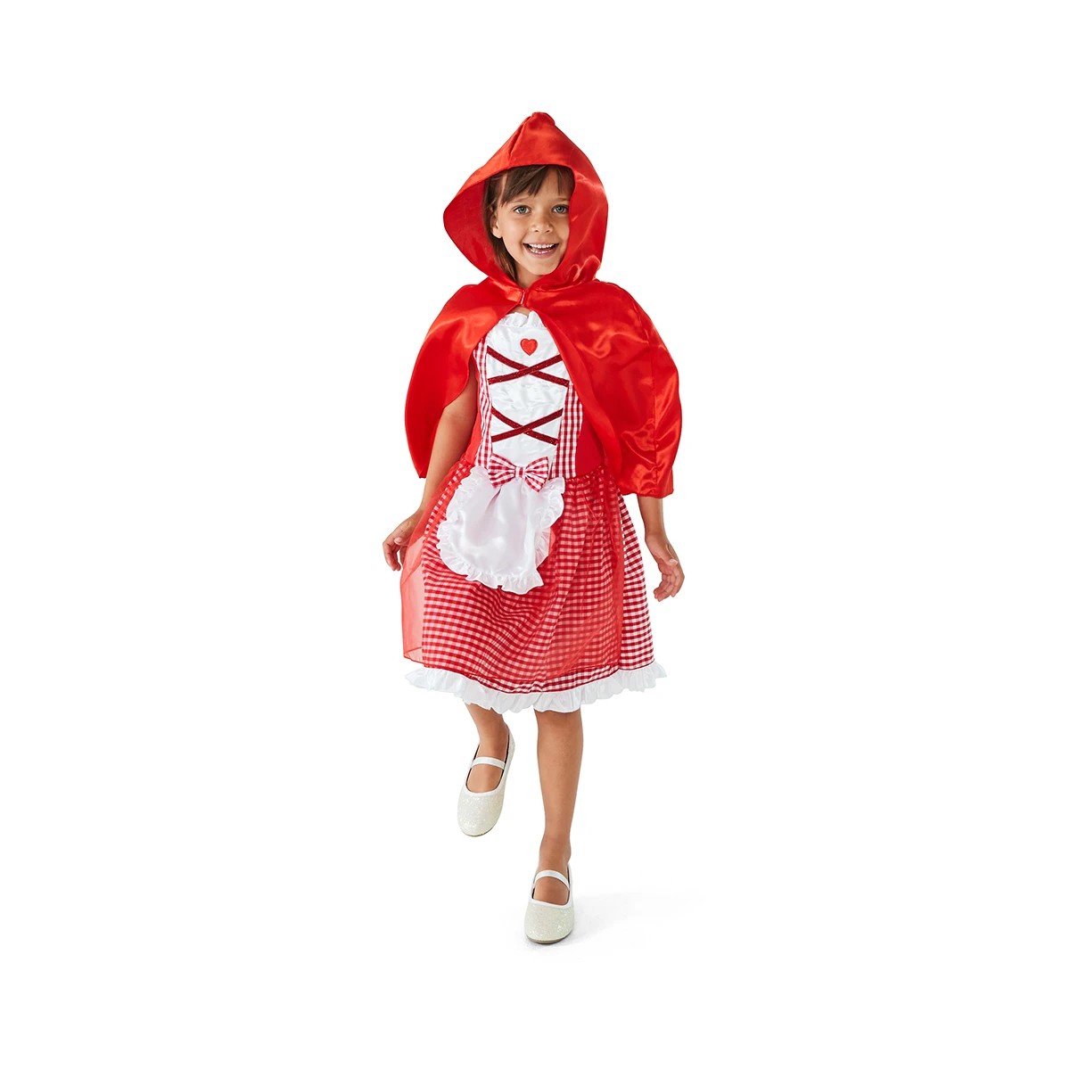 1 2 Piece Red Storybook Costume - Ages 4-6, 1 of 10